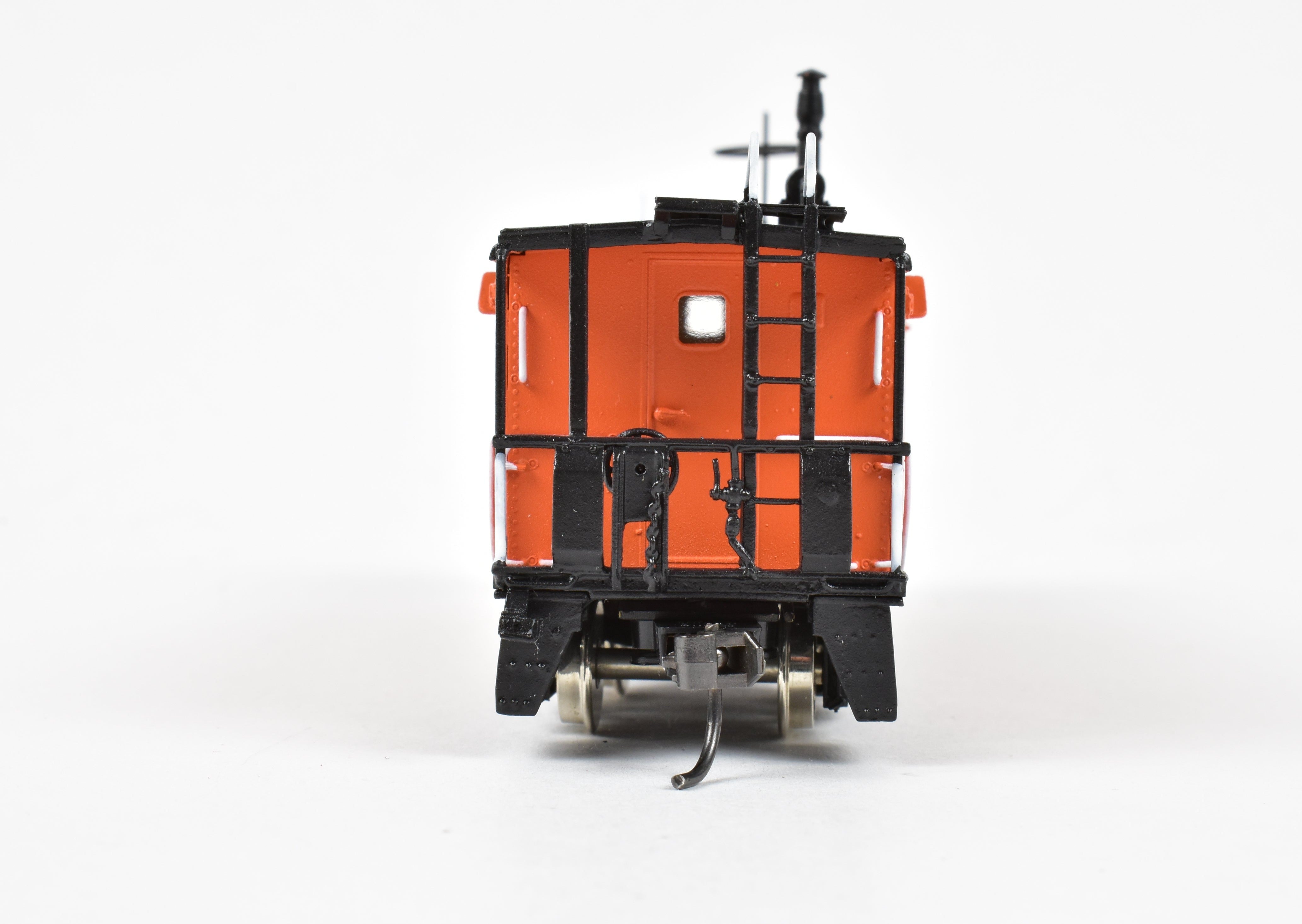 HO Brass OMI - Overland Models MILW Riveted Bay Window Caboose No. 992151