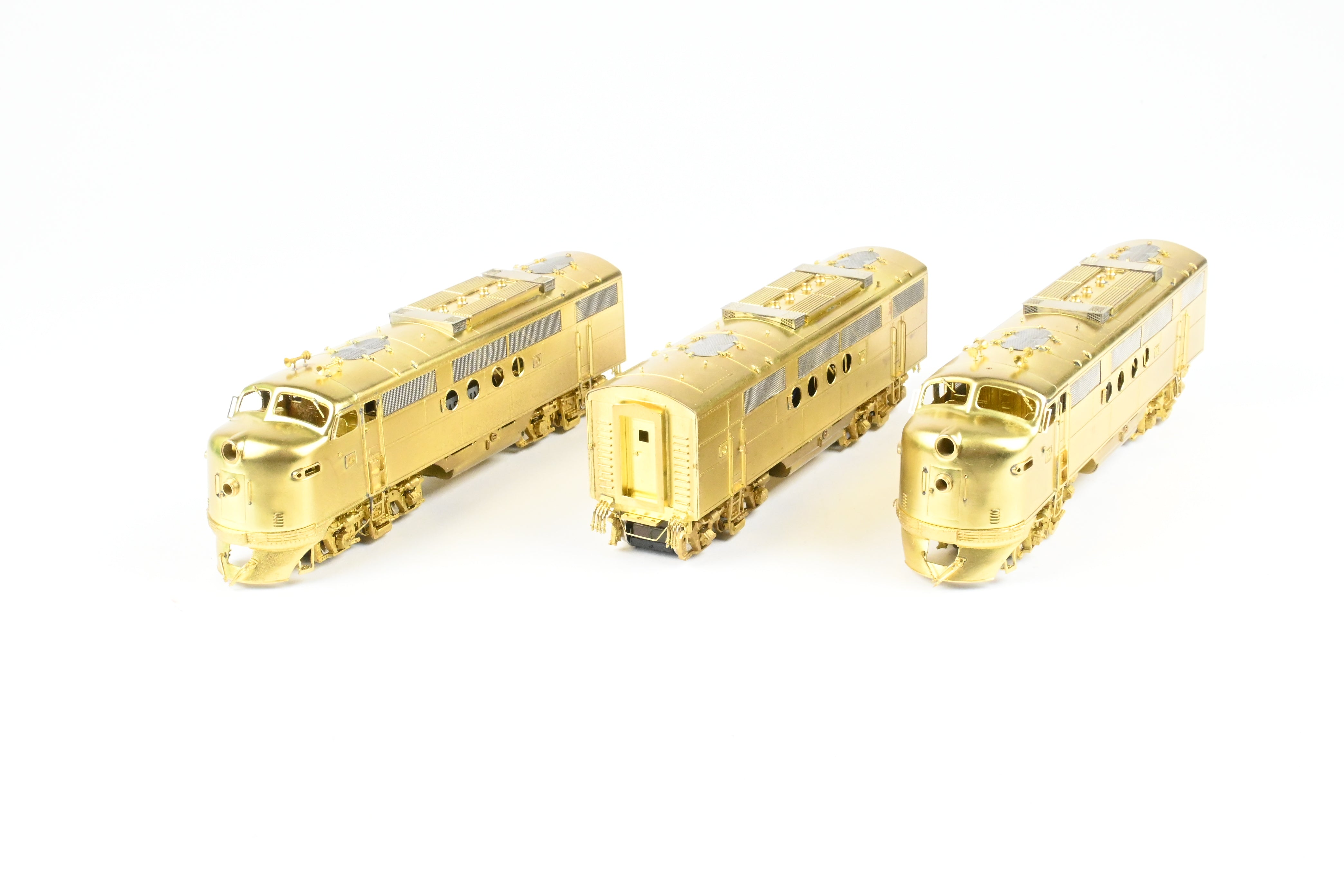 HO Scale Brass Model Train Set by Overland Models Inc. - DL&W Lackawanna EMD FT A/FTS B/FT A Set