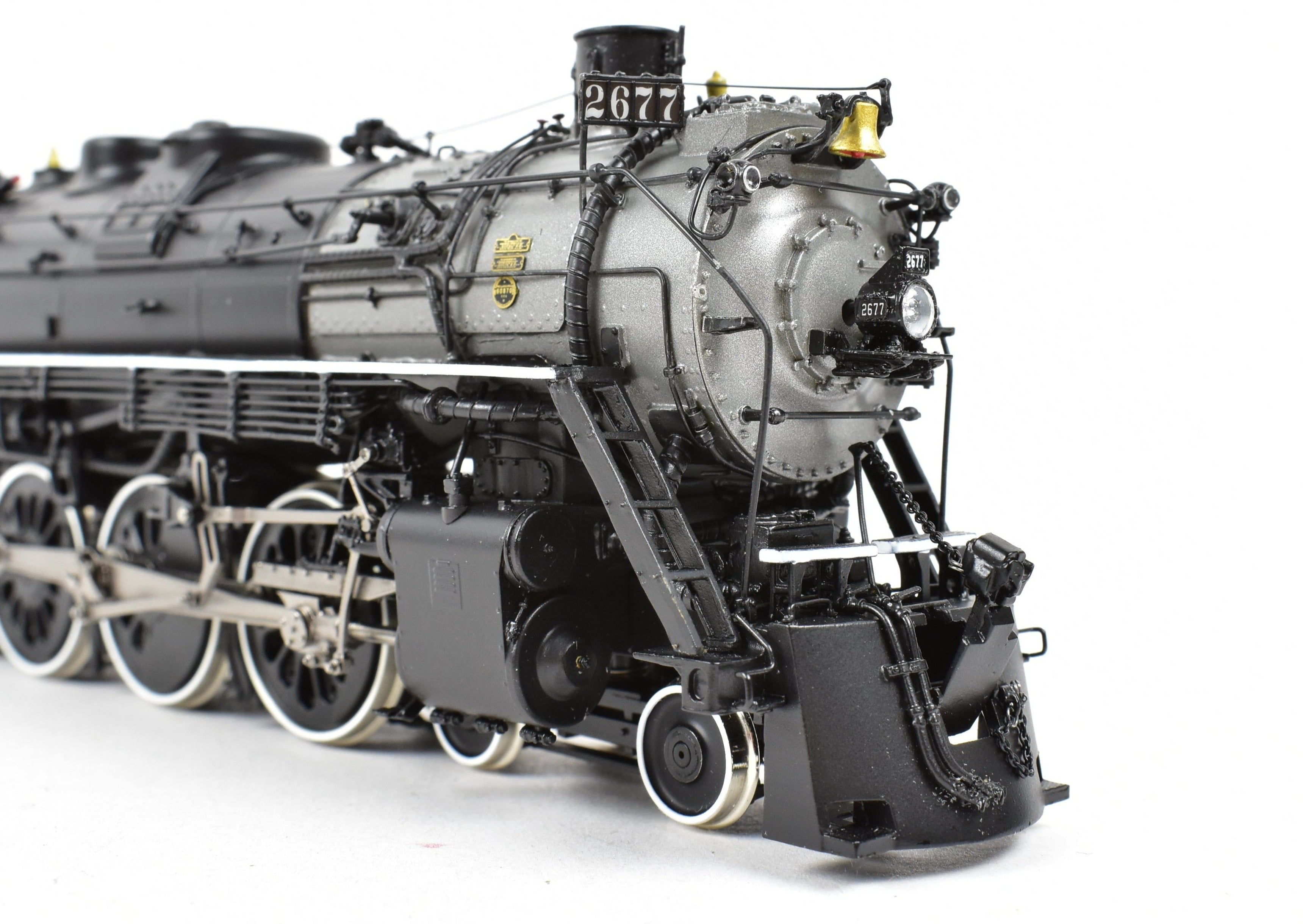 HO Scale Brass Model Train - Precision Scale Co. (PSC) Northern Pacific A-4 4-8-4 Northern FP Locomotive No. 2677