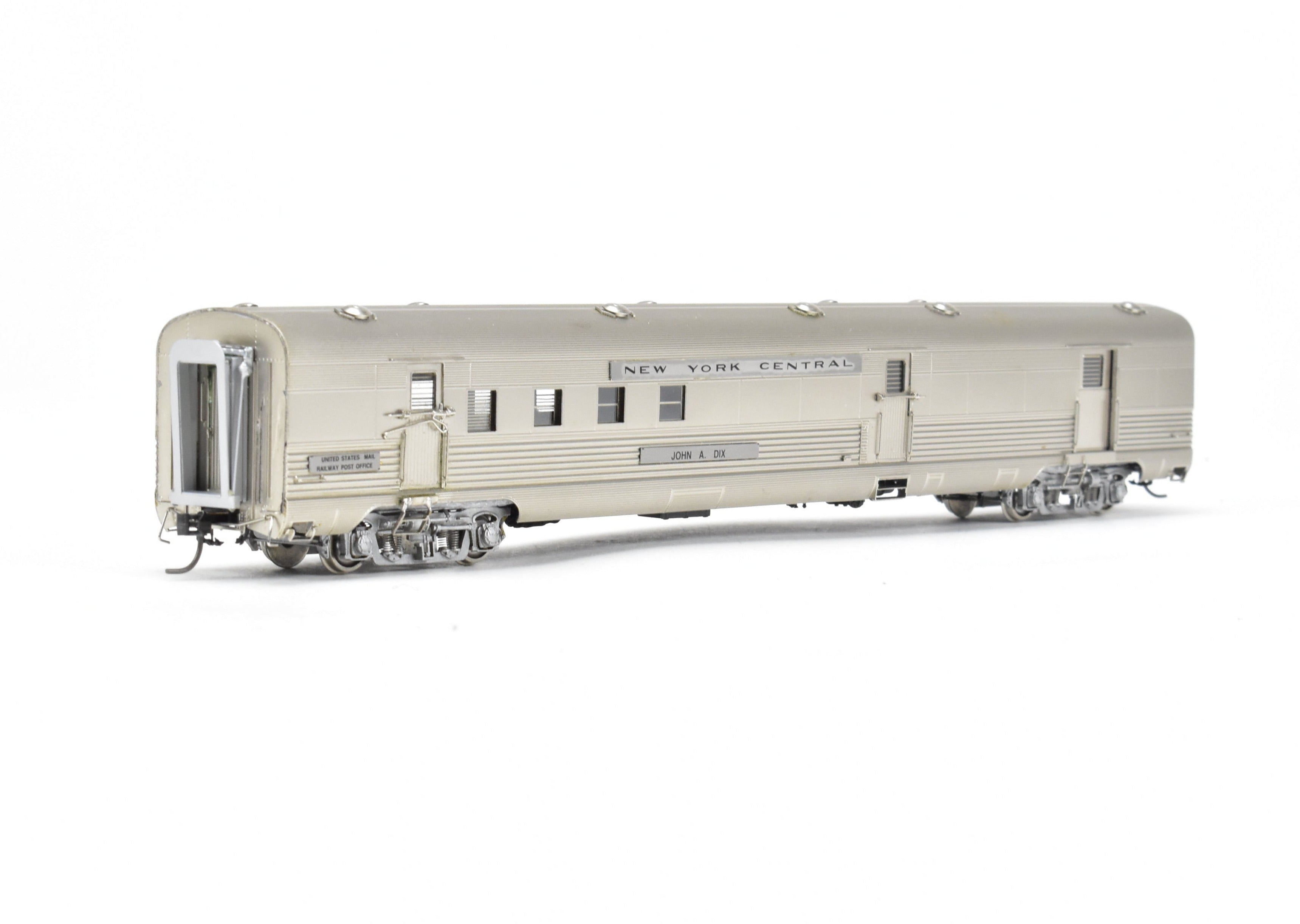 HO Scale Brass Precision Model - New York Central Empire State Express Mail - Baggage Car FP John A. Dix by Precision Scale Co. from NYC