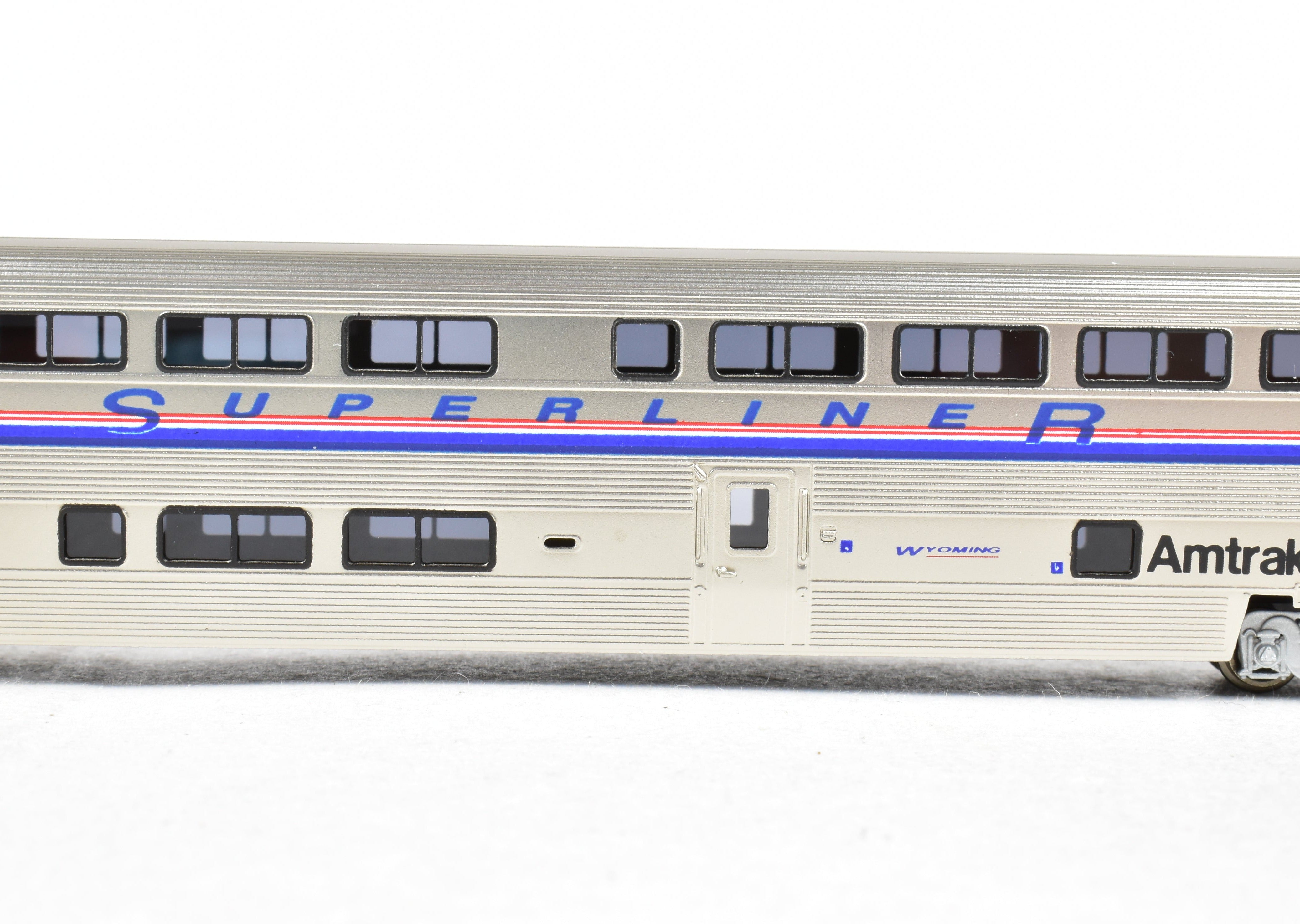 N Scale Brass Amtrak Superliner Sleeping Car Model FP No. 32118 by Overland Models, Inc. (OMI)