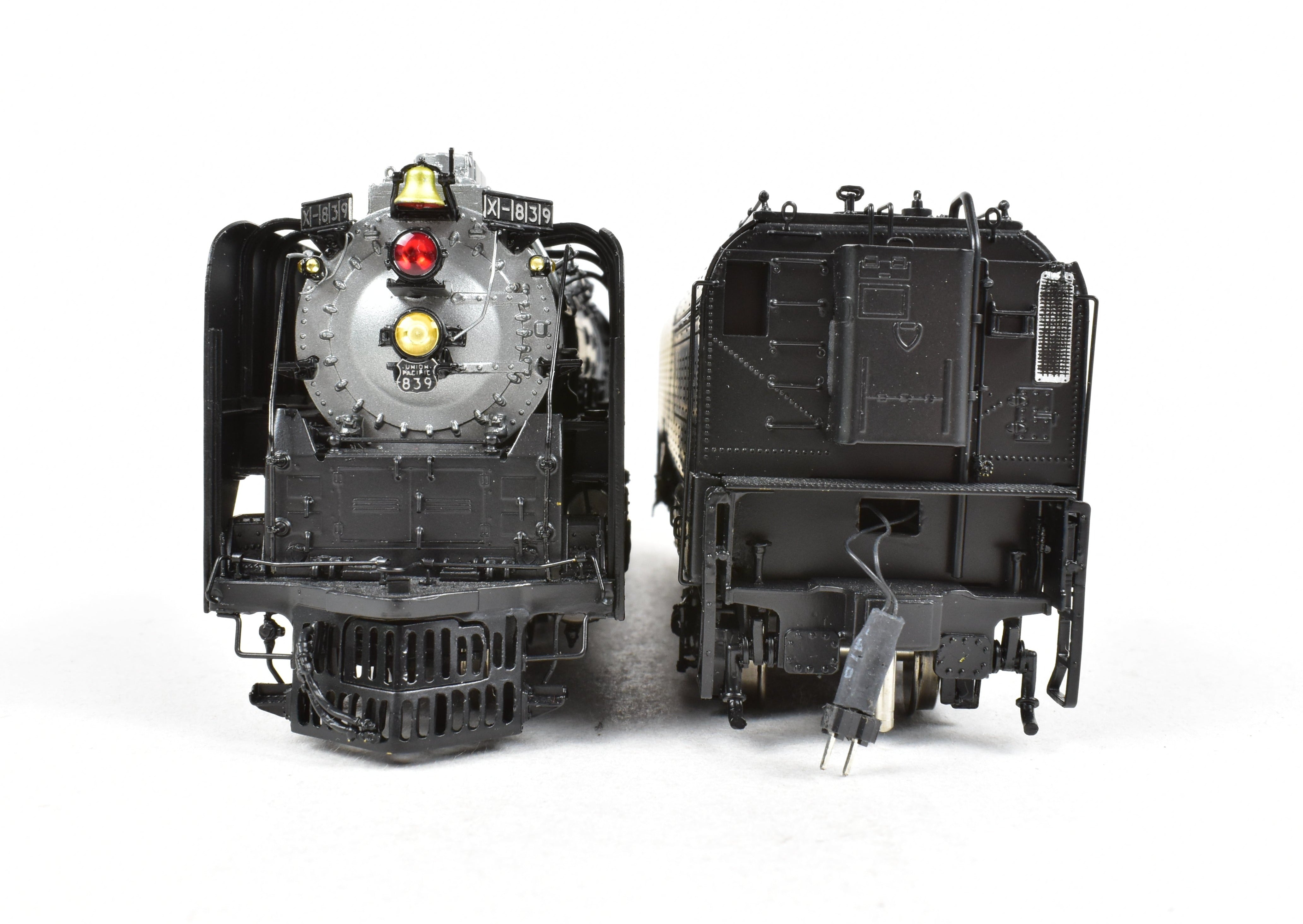 HO Scale Brass UP Union Pacific FEF - 3 4 - 8 - 4 FP No. 839 Triple Stack Model by Overland Models