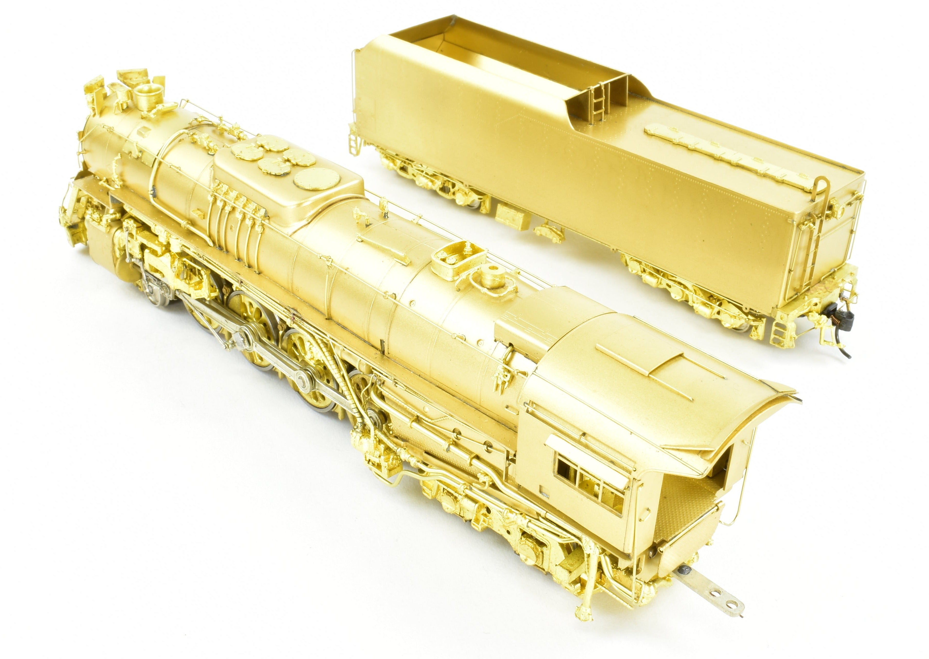 HO Scale Brass Key Imports Chesapeake & Ohio J - 3a 610 Class 4 - 8 - 4 Steam Locomotive Model in Greenbrier Color