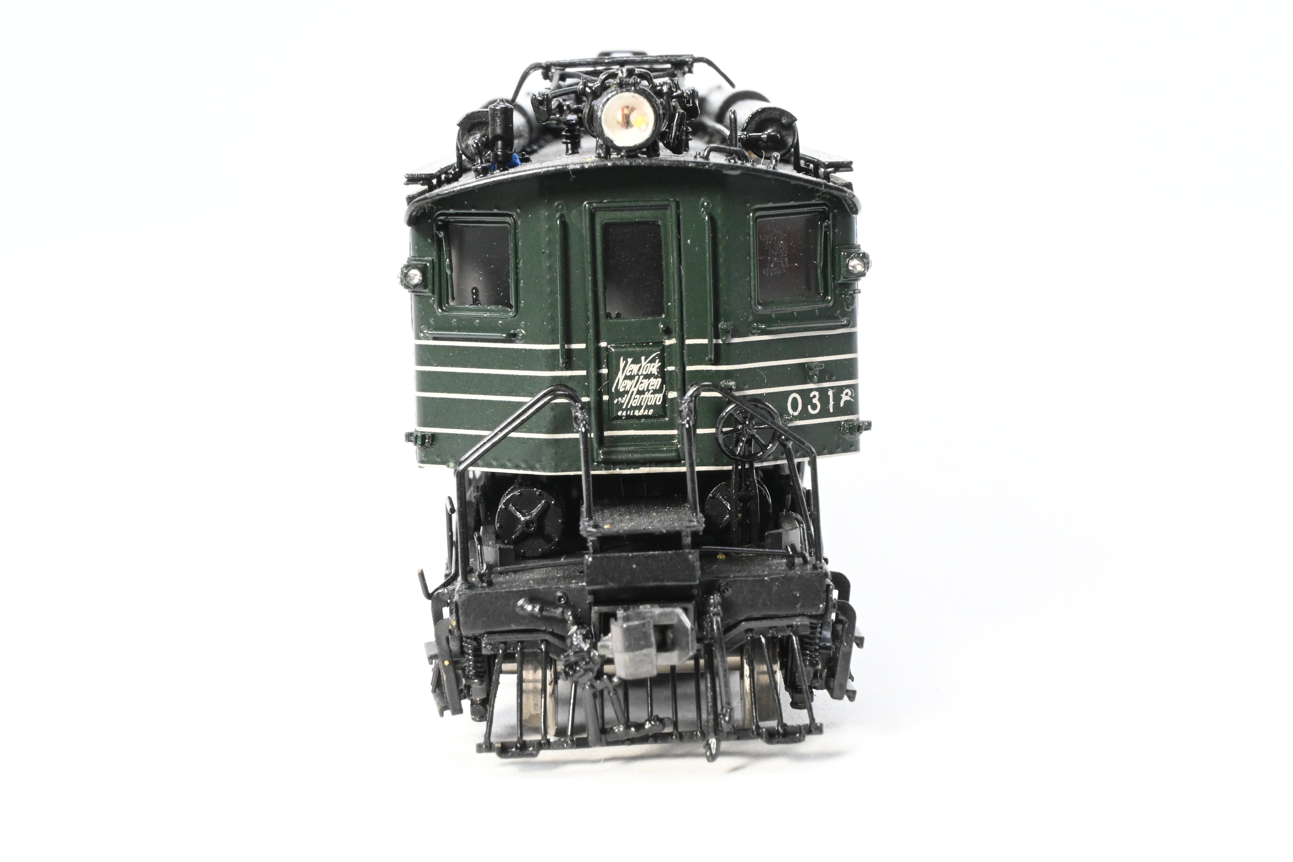 HO Brass CON Railworks NH New Haven EP - 2 Box Cab Electric FP 0318 w/ Tsunami2 DCC & Sound, Minor Damage
