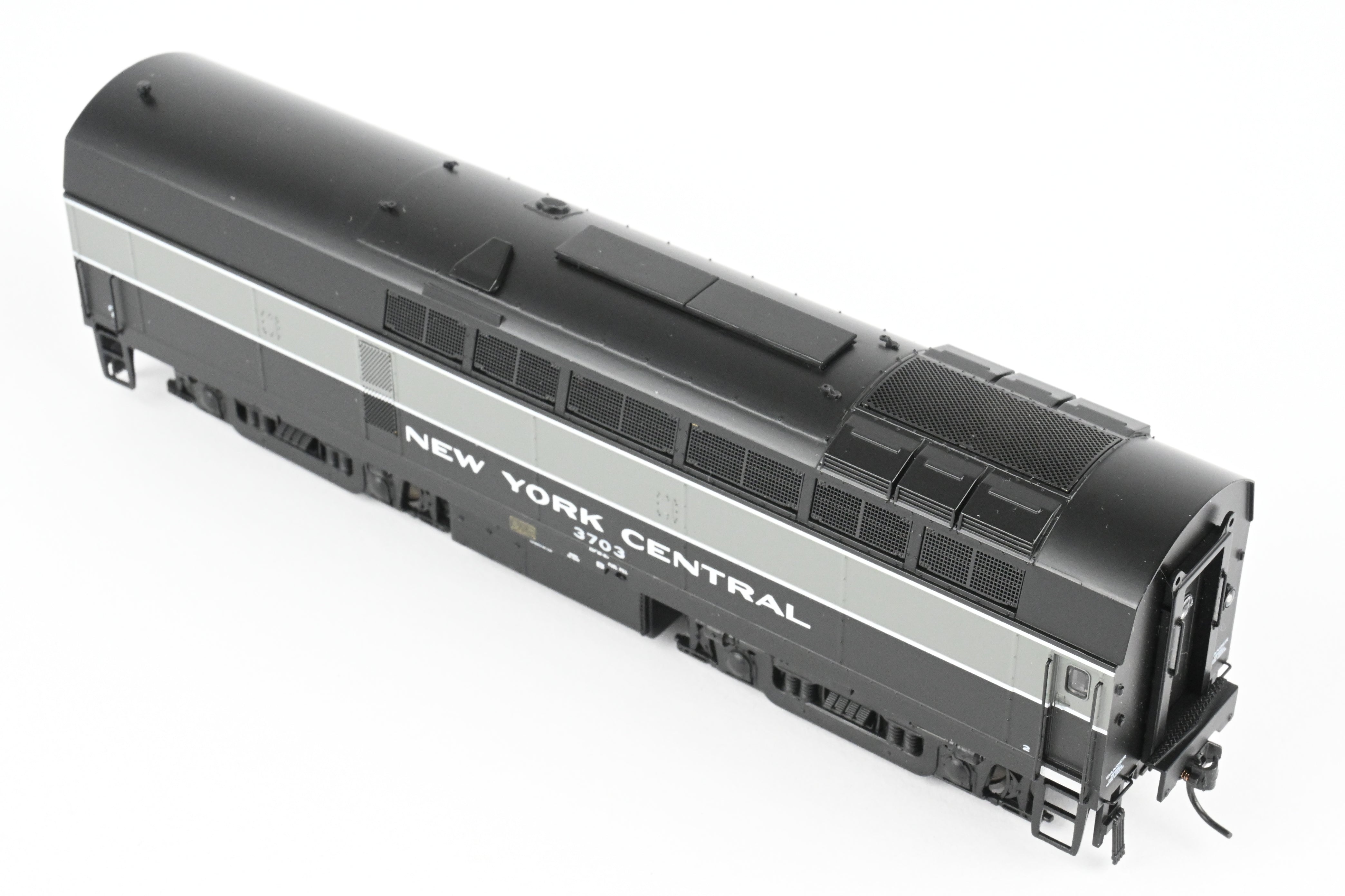 HO Scale Model Train - Broadway Limited Imports New York Central Baldwin RF - 16B Unit with Paragon 3 DCC and Sound, Factory - Painted Lighting Stripes, FP No. 3703