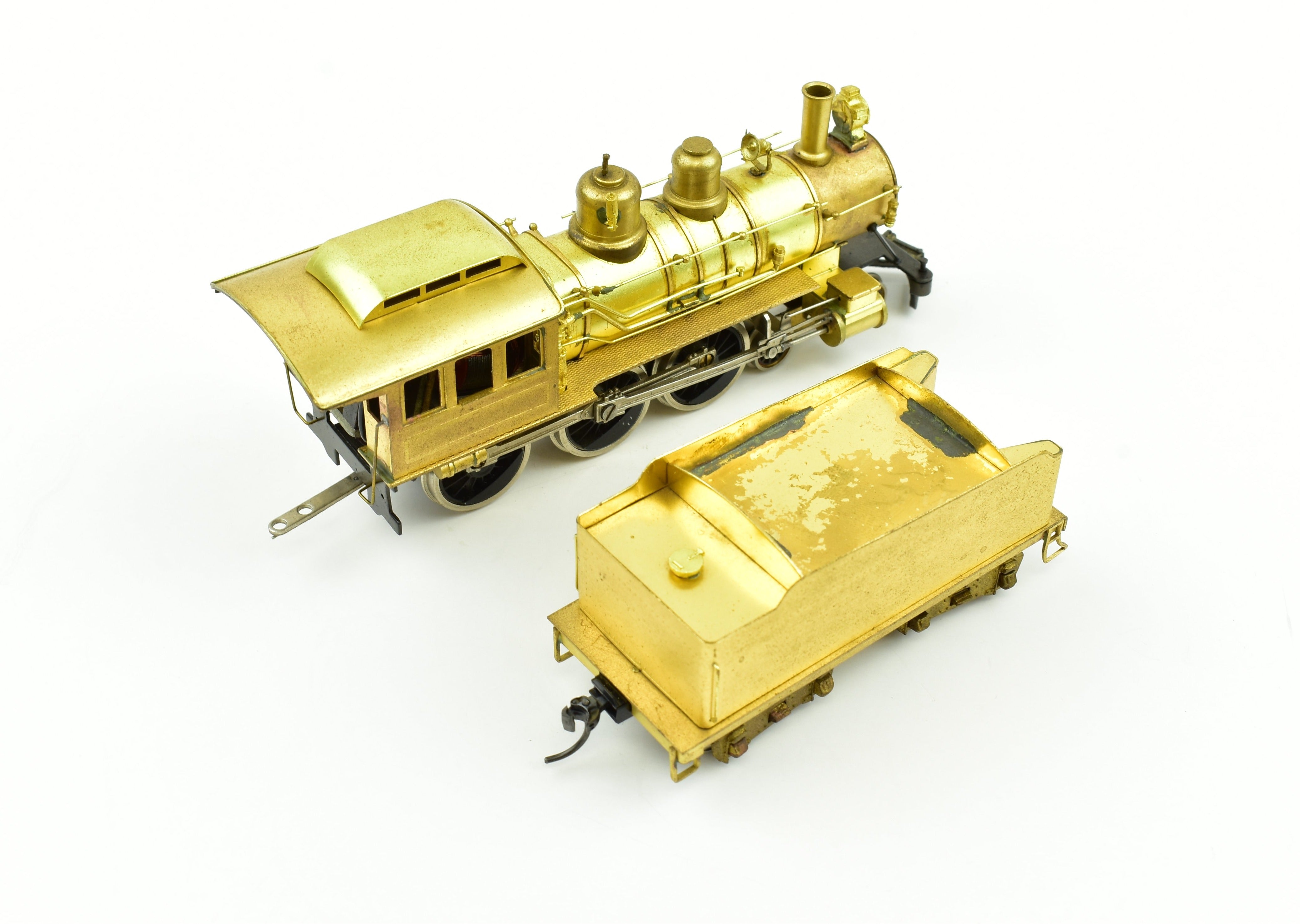 HO Scale Brass Red Ball Howell Day IC Illinois Central HS-1 #2 Casey Jones 4-6-0 Ten Wheeler Model