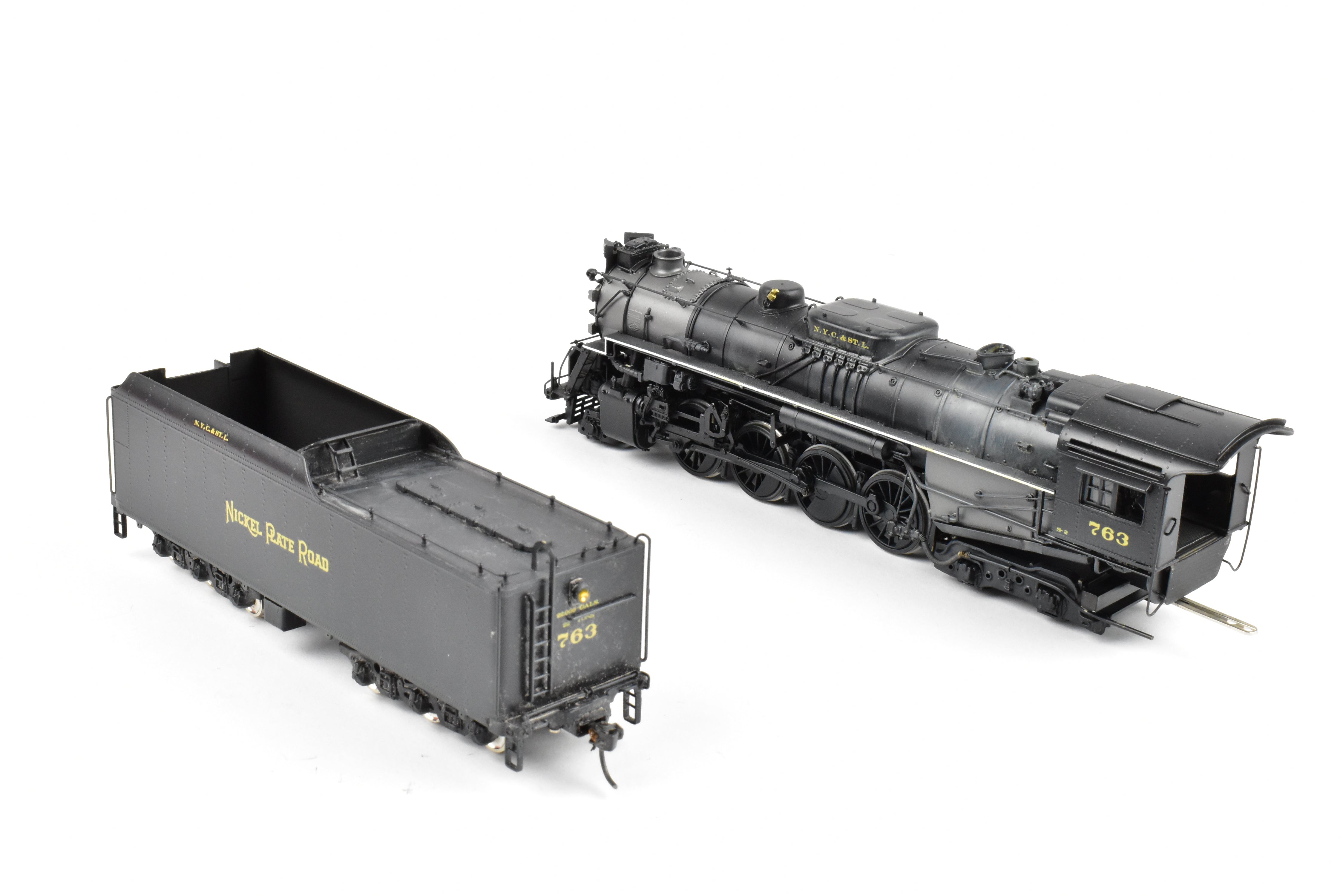 HO Brass Key Imports NKP Nickel Plate Road Weathered S-2/3 Class 2-8-4 Berkshire CP Model