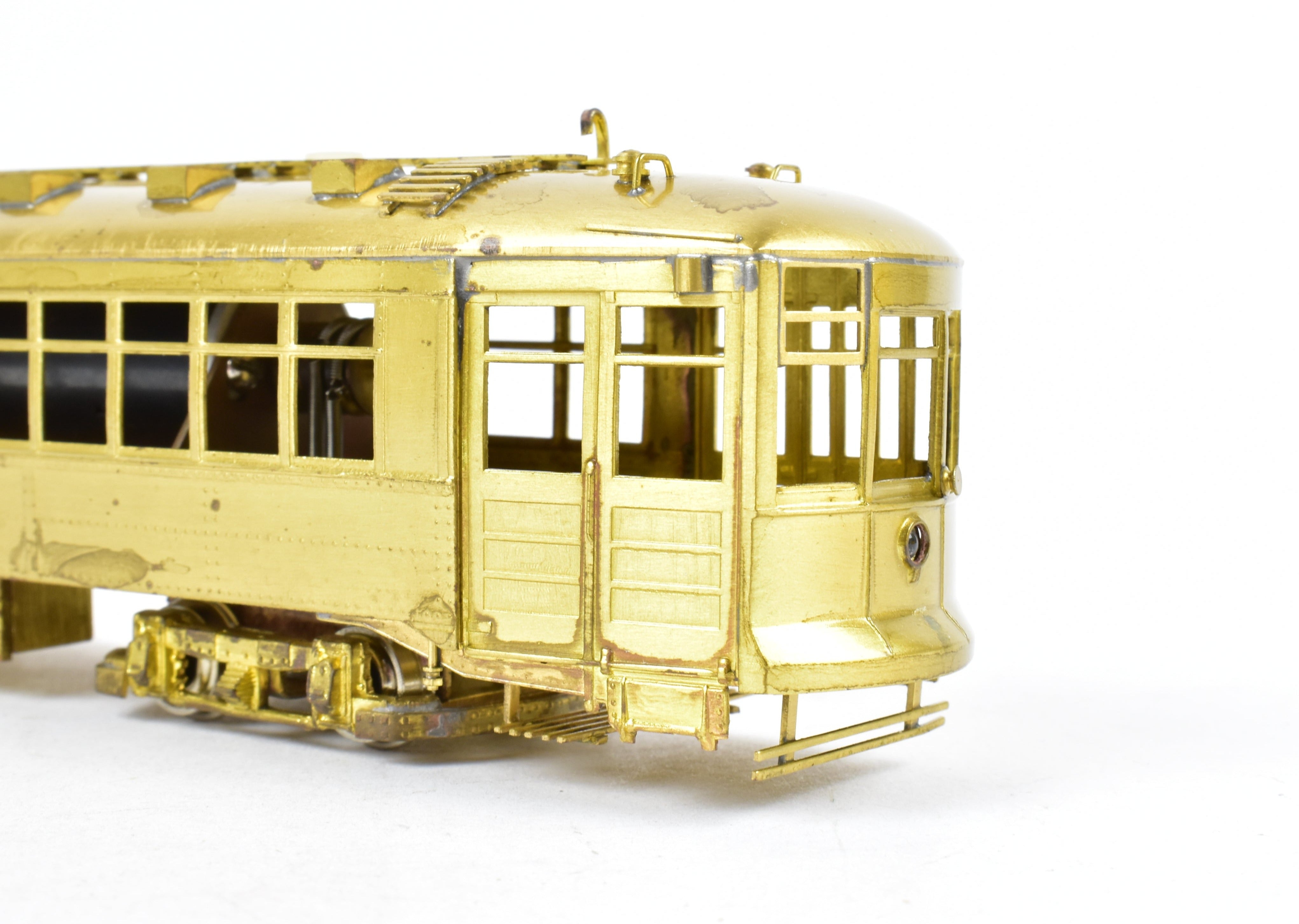 HO Scale Brass Chicago Surface Lines Two - Man City Car Model 345 - 2 by Fairfield Models