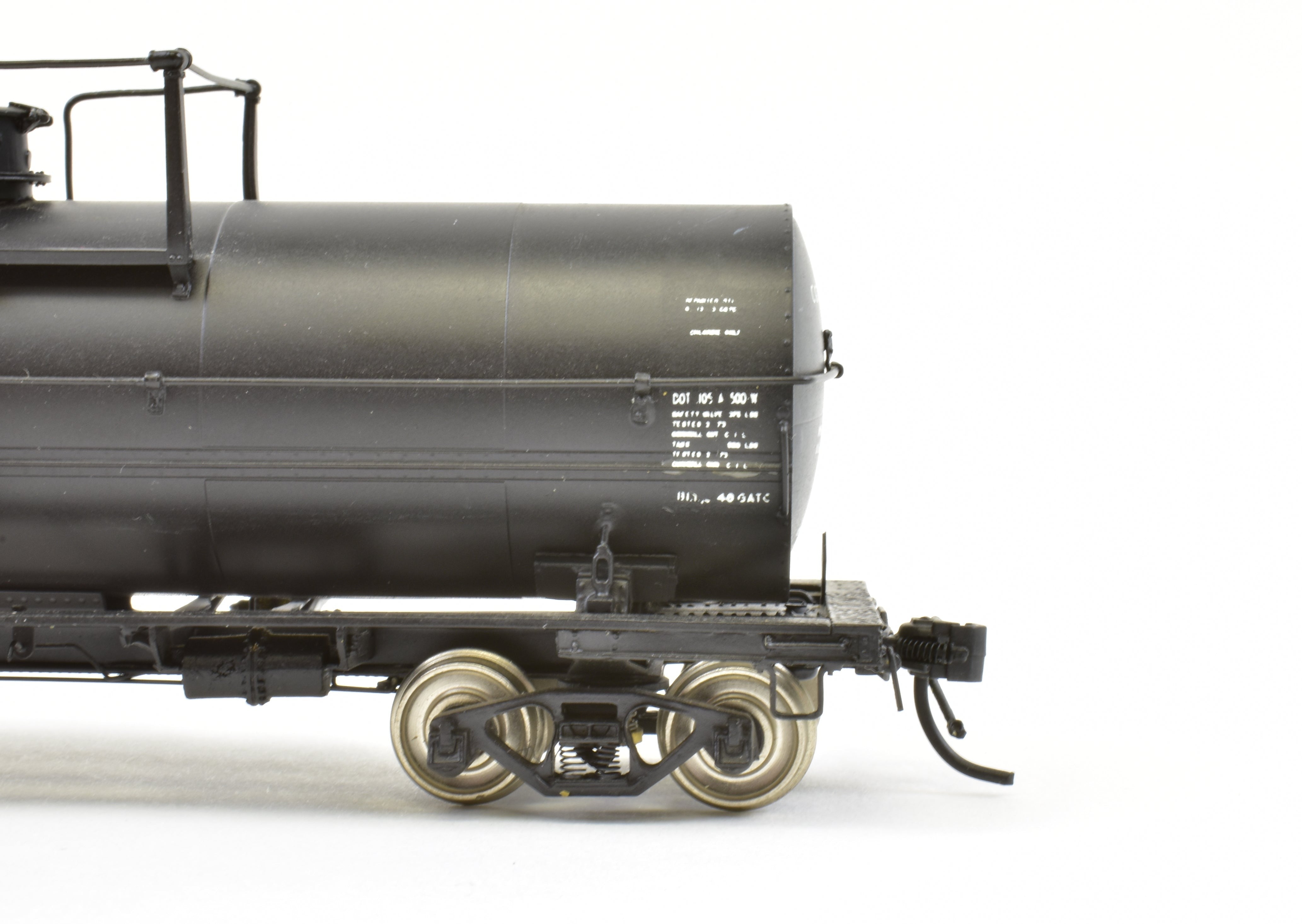 HO Scale Brass OMI - Overland Models, Inc. CGTX - GATX of Canada ACF Single Dome 8,000 Gallon Insulated High - Pressure Tank Car Model for CP