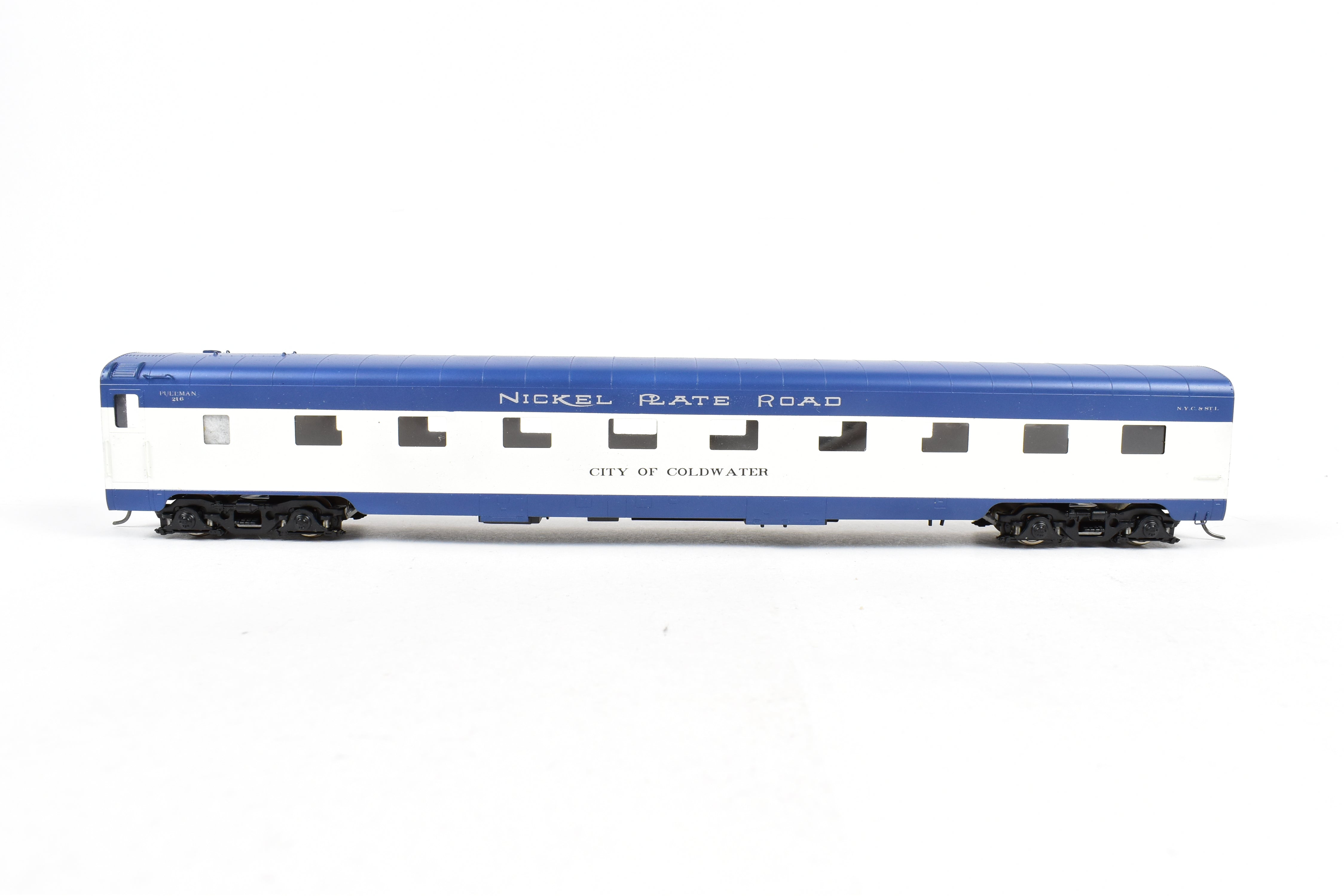 High - Quality HO Scale Brass Great Brass Fleet NKP - Nickel Plate Road Pullman 17 - Roomette Sleeper CP Model Train Car