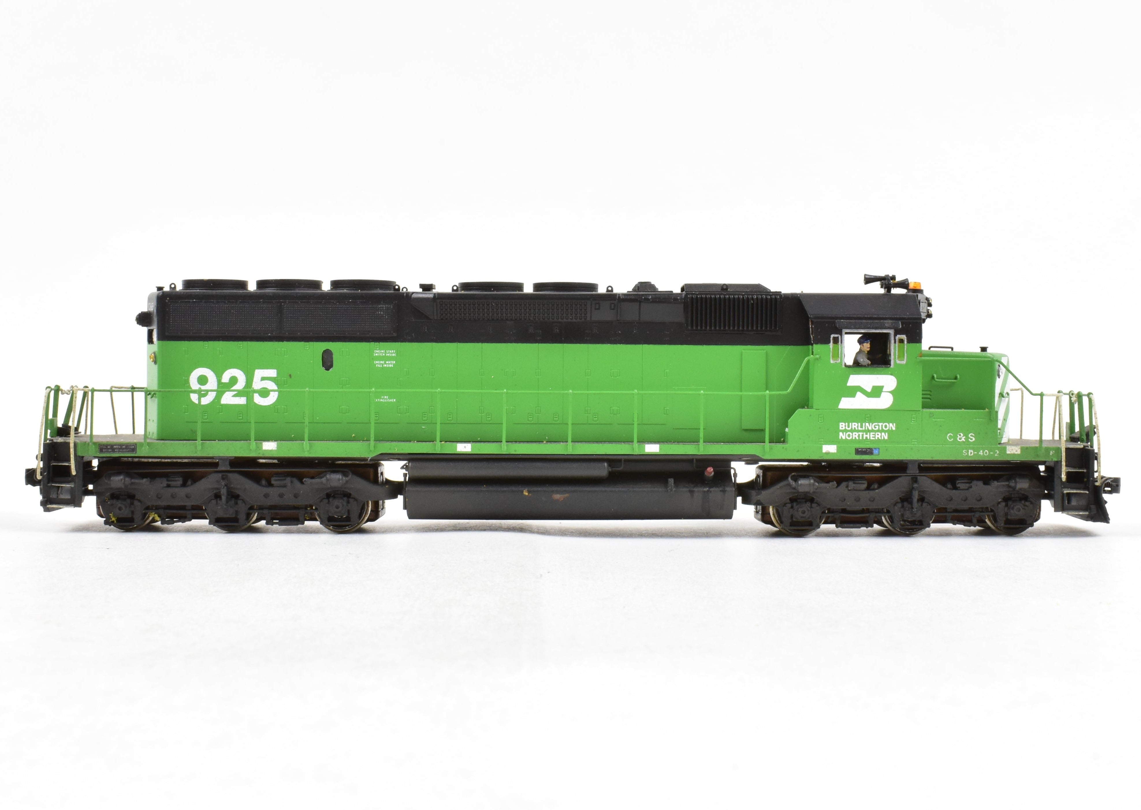 Custom Painted HO Brass Alco Models EMD SD40 - 2 Diesel for BN & C&S