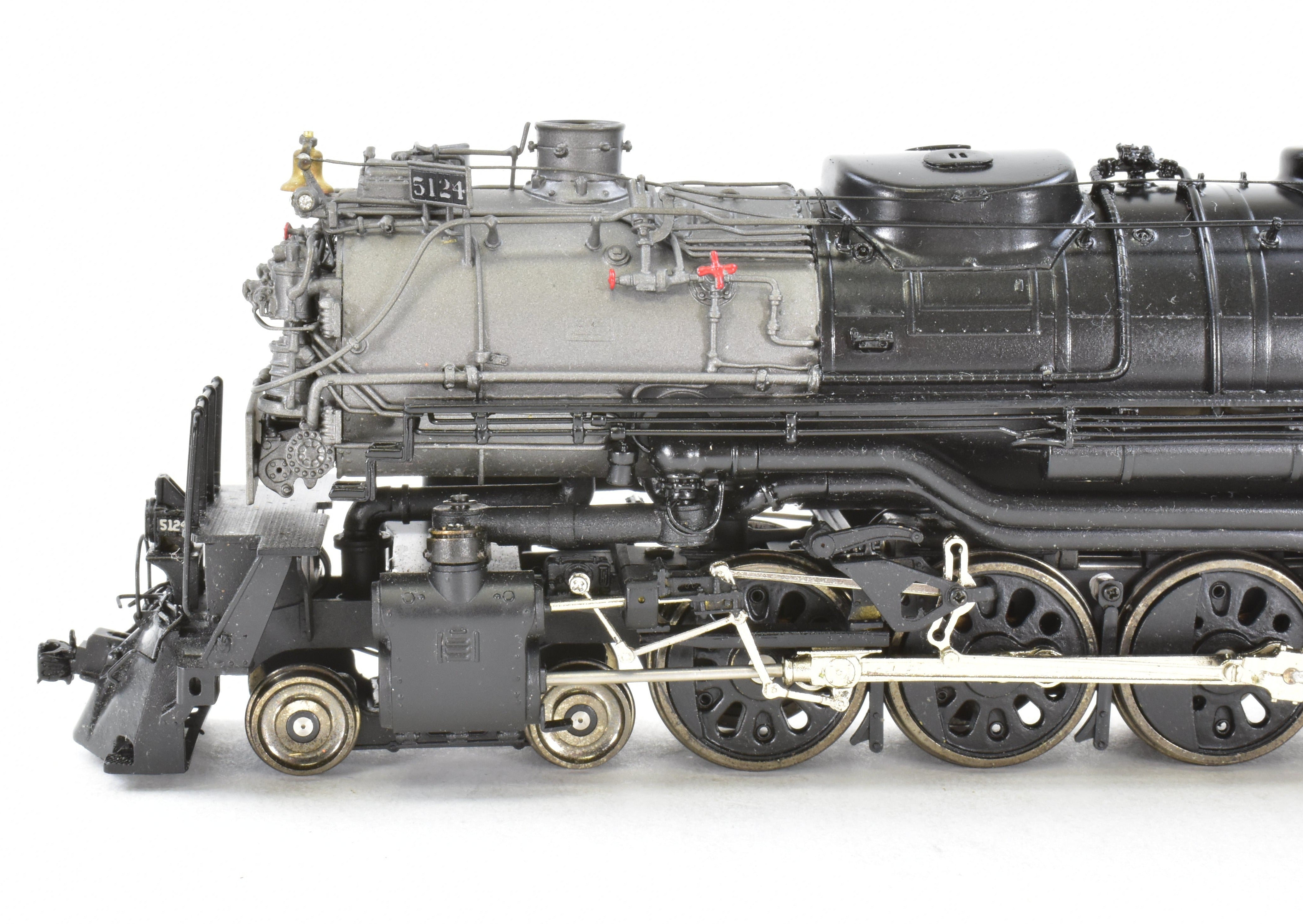 HO Scale Brass Model Train - Overland Models Northern Pacific Z - 7 4 - 6 - 6 - 4 FP Locomotive #5124
