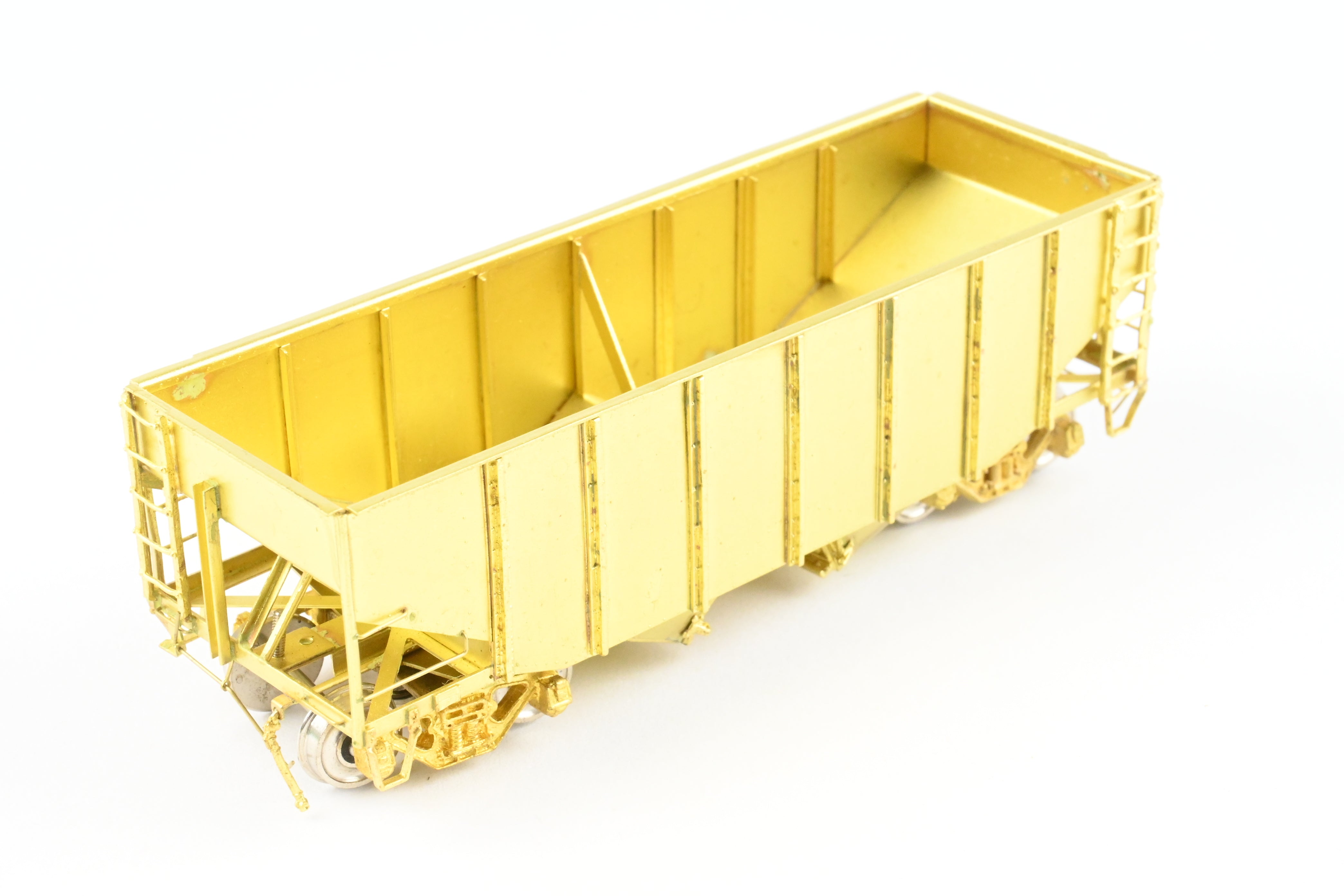 OMI - Overland Models, Inc. 55-Ton 2-Bay Western Maryland HO Brass Hopper Car