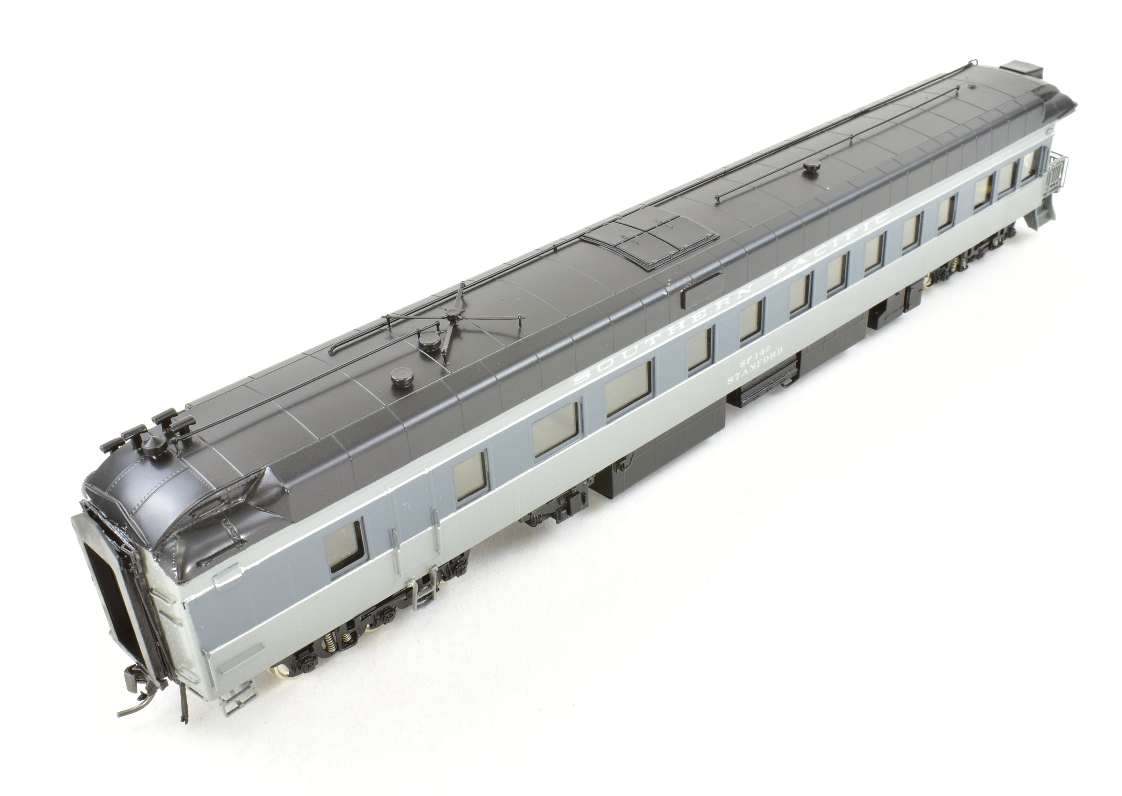 HO Brass Precision Scale Co. SP Southern Pacific Business Official Car in Two-Tone Grey