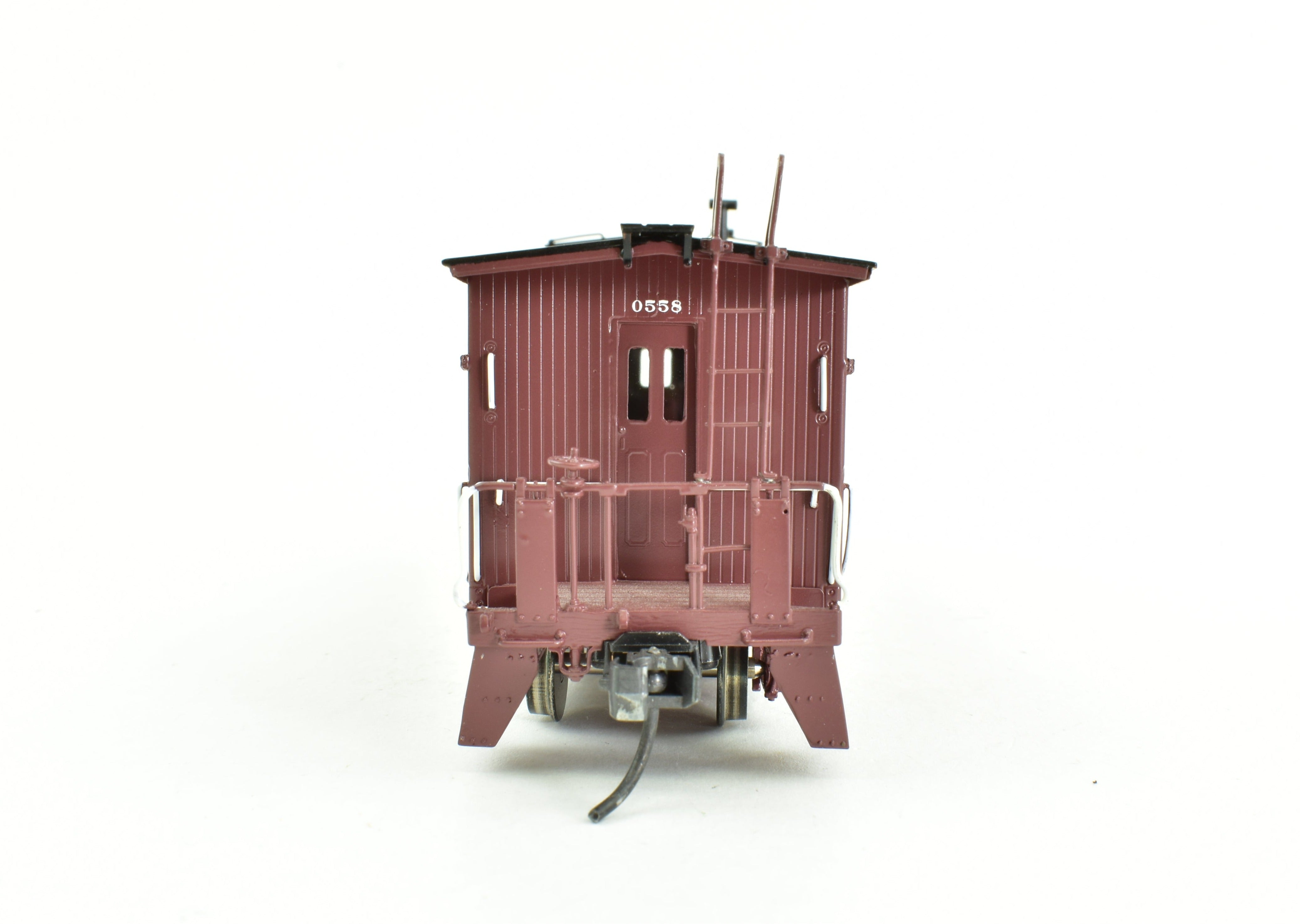 HO Scale Brass OMI Milwaukee Road 36' Wood Caboose No. 0558 by Overland Models