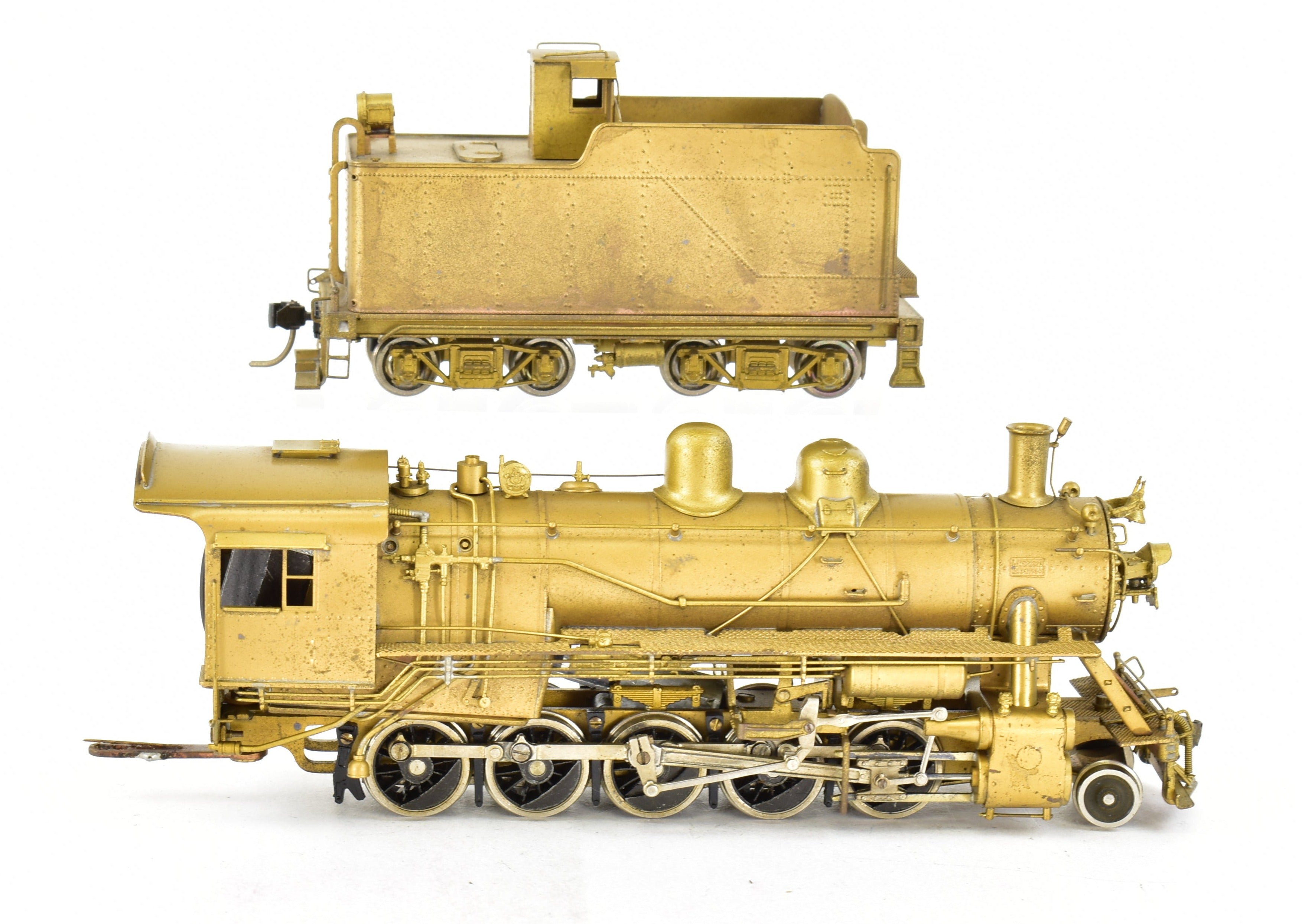 High - Quality HO Scale Brass PFM - United SLSF Frisco 2 - 10 - 0 Decapod Model Train