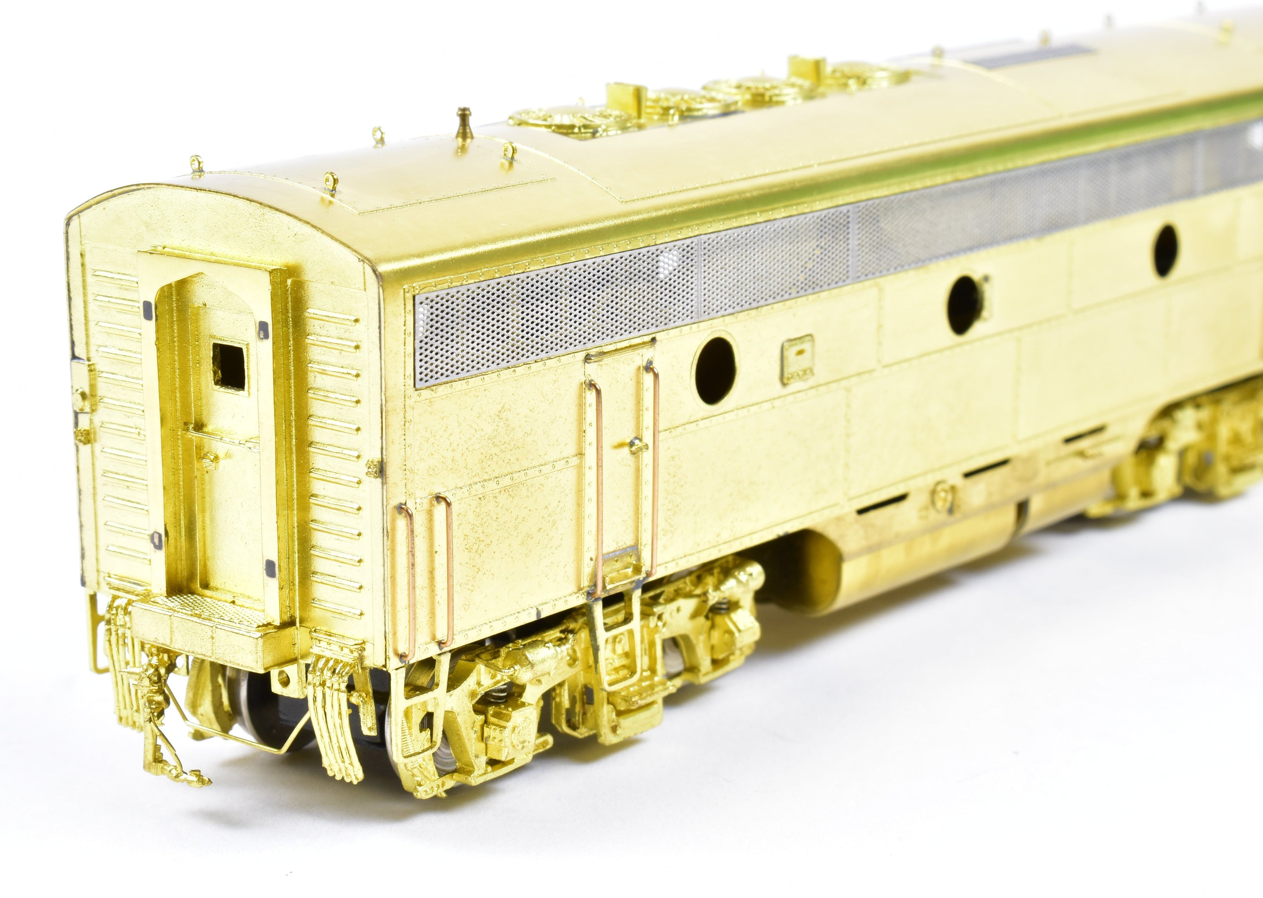 HO Scale Brass Model Train Set by Overland Models, Inc. - Bangor and Aroostook EMD F-3 Phase II A-B-A Configuration