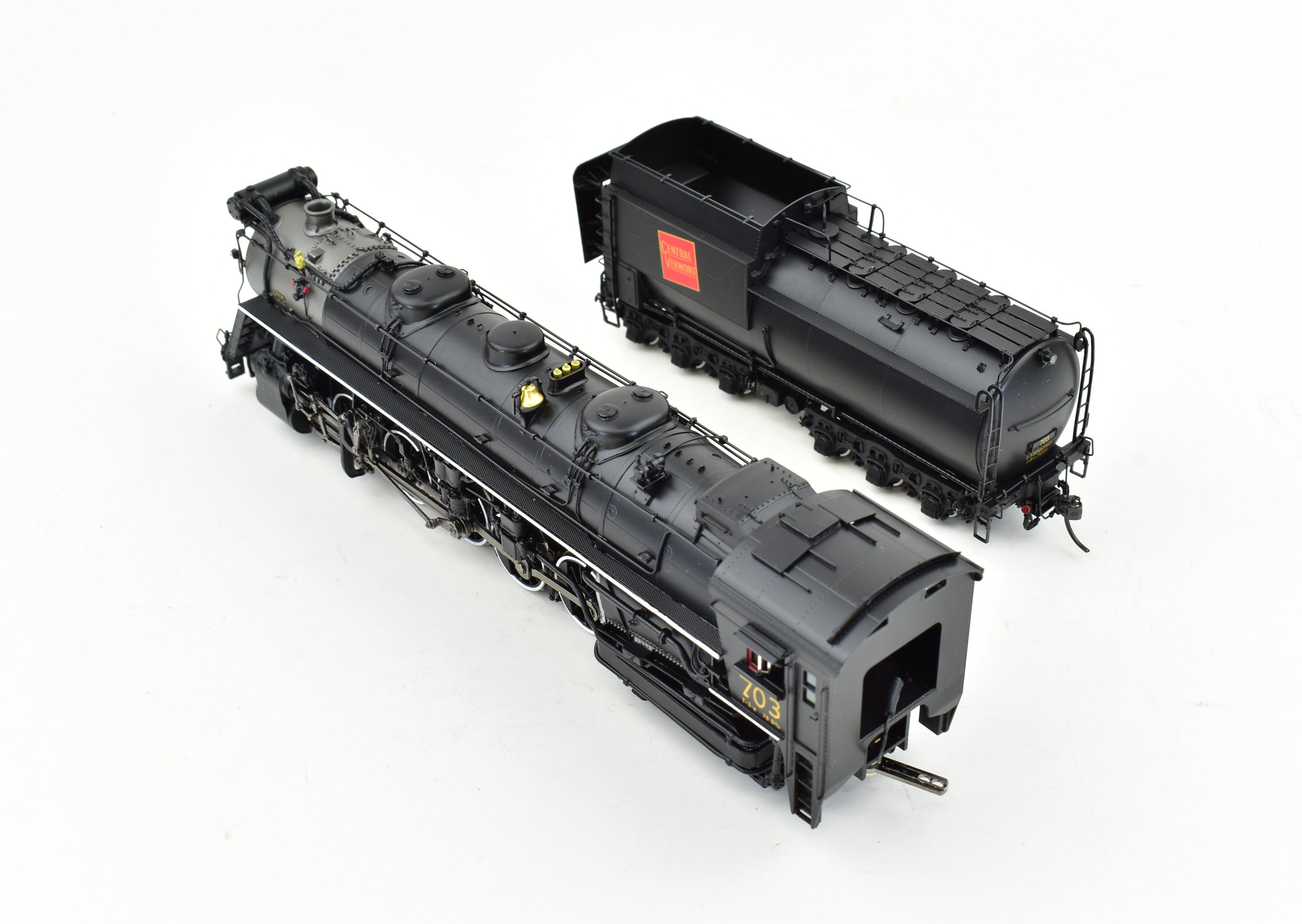 HO Scale Brass Division Point CV Central Vermont T3a 2-10-4 FP #703 Model