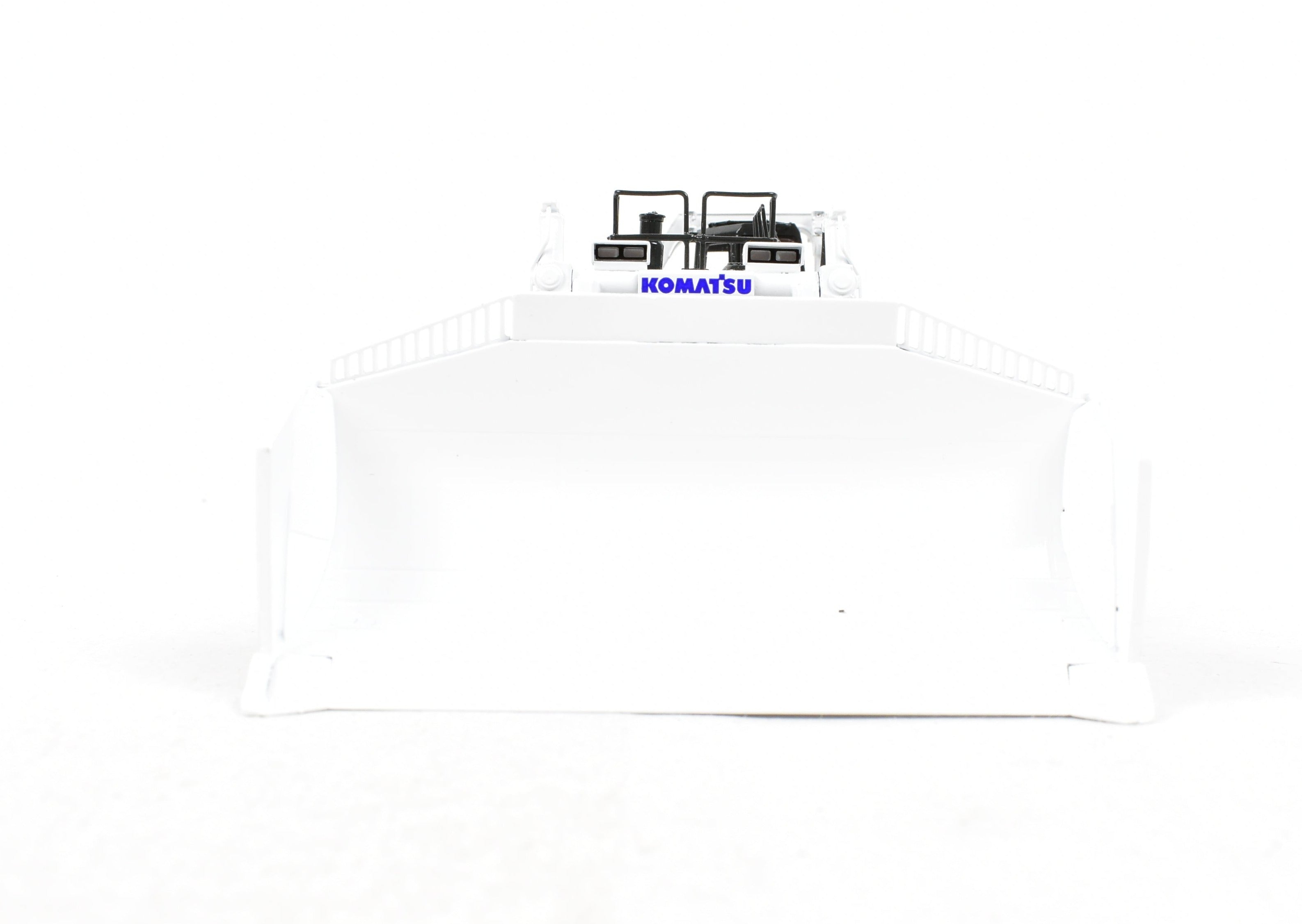 High - Quality HO Scale Brass Construction Model - Classic Mint Collectibles Komatsu D575A - 3 Super Dozer with Mine White Finish and Serial Number 1 from 2006 Production Run