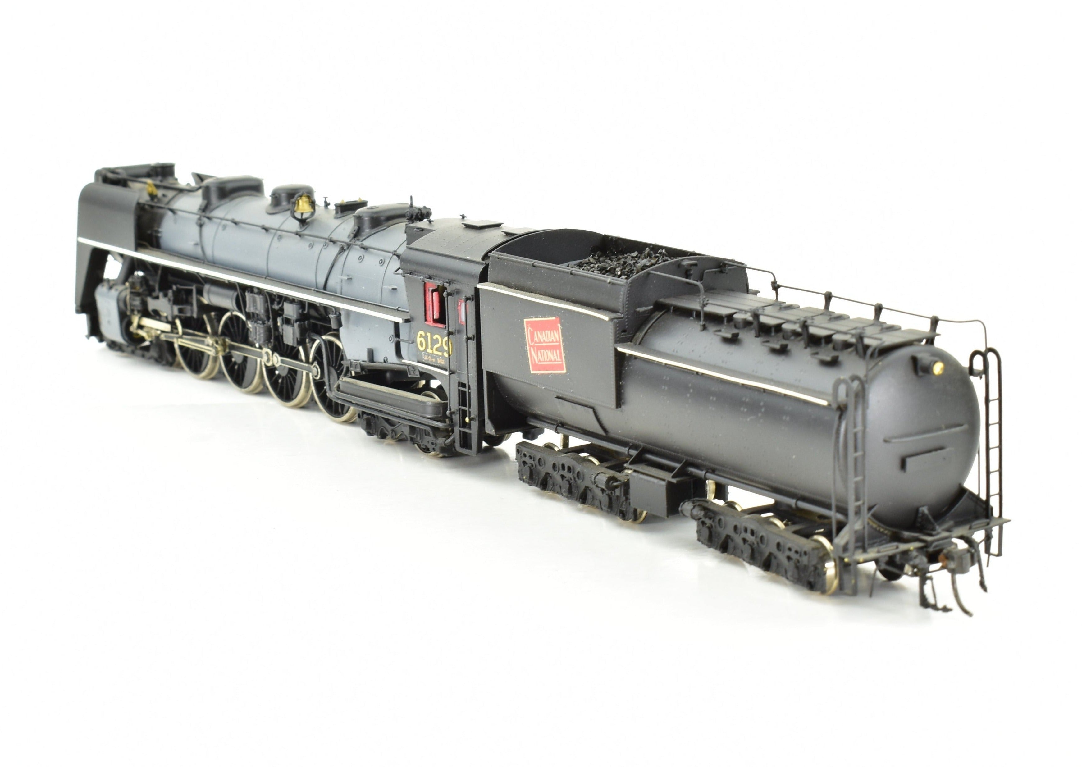HO Scale Brass Van Hobbies CNR U-2b,c 4-8-4 Pro-Painted Locomotive #6129