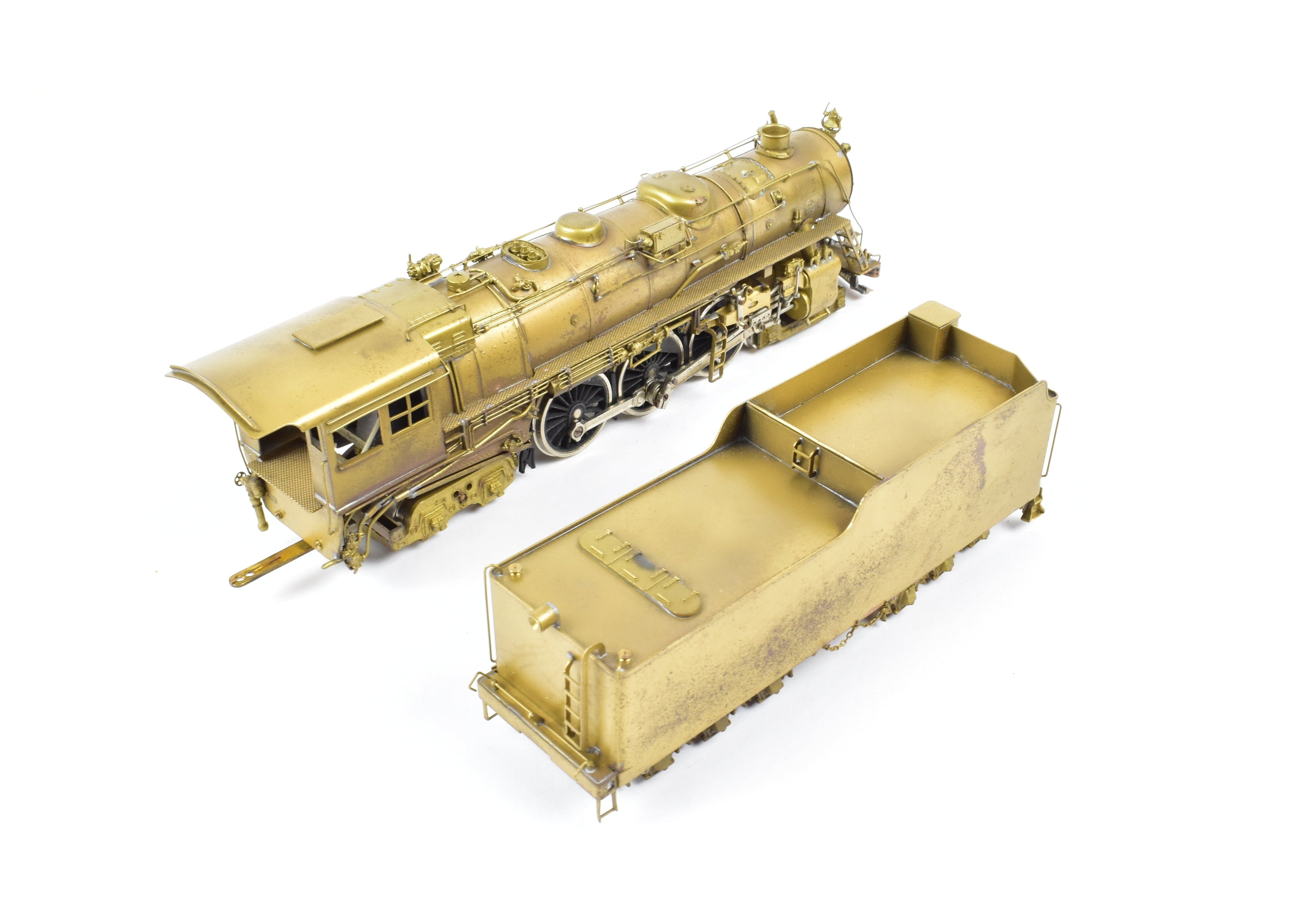 High - Quality HO Scale Brass Pacific Fast Mail Model - United MILW Milwaukee Road F6a 4 - 6 - 4 Baltic Steam Locomotive