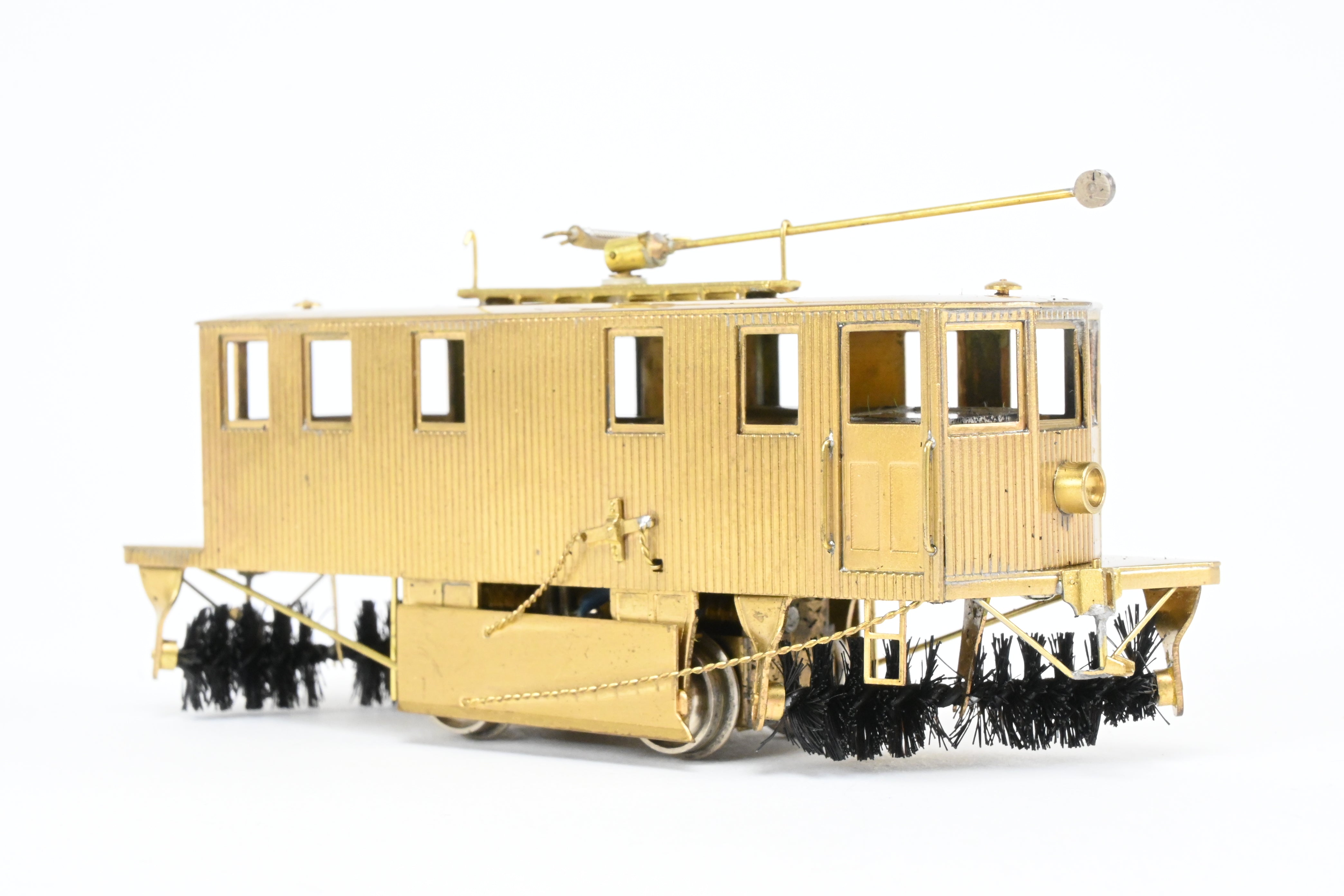 HO Scale Brass Fairfield Models Various Roads McGuire - Cummings Single Truck Sweeper Model Train