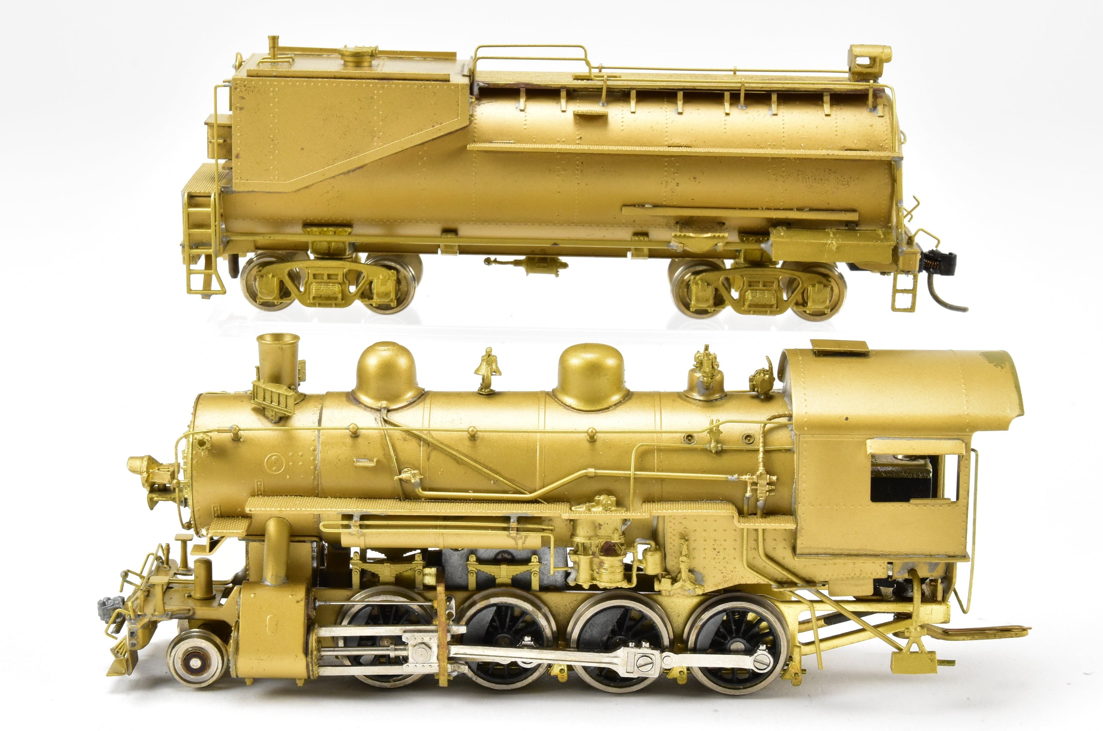 HO Scale Brass Balboa Southern Pacific C - 9 2 - 8 - 0 Steam Locomotive Model
