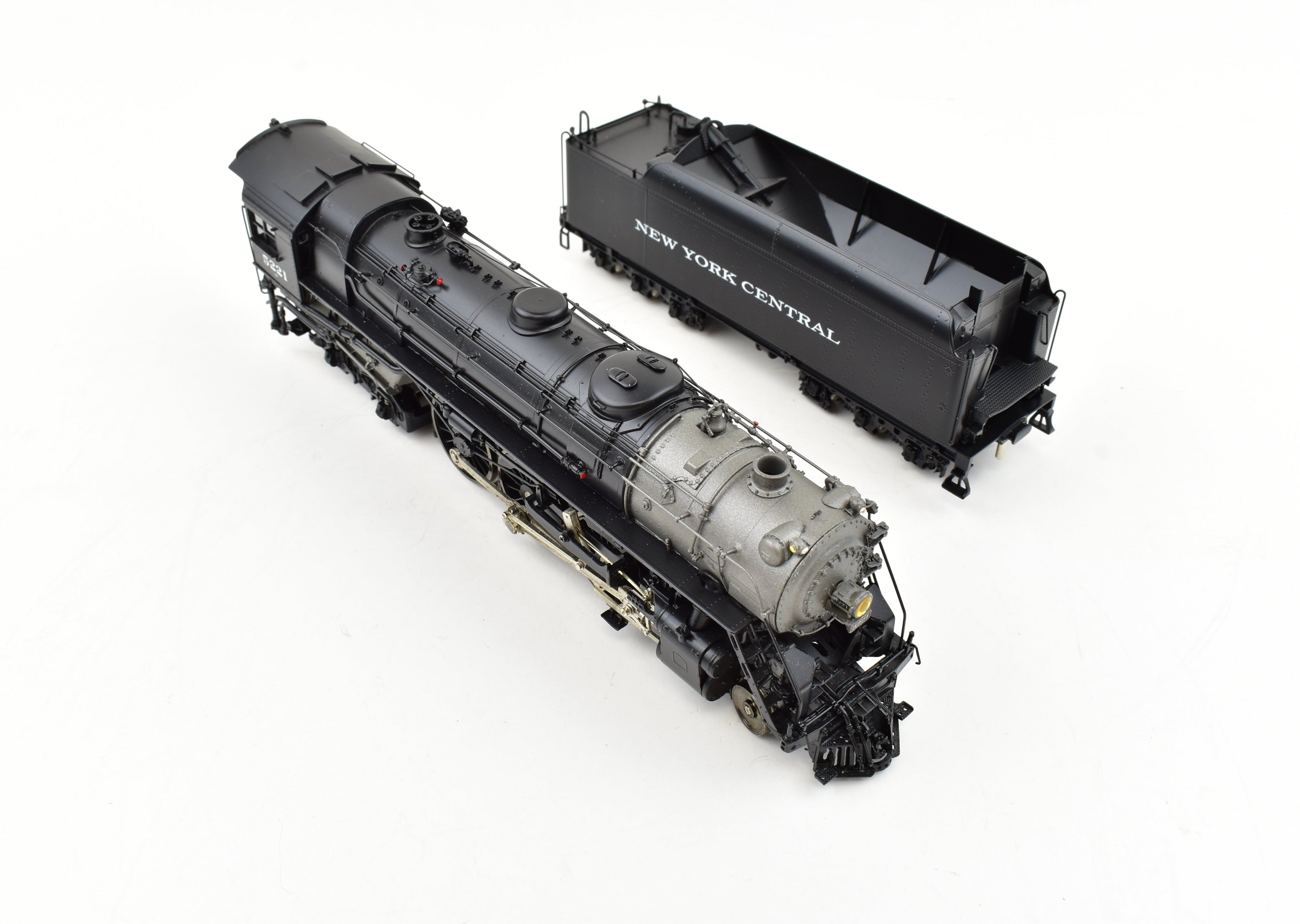 HO Scale Brass Model Train - Overland Models NYC (New York Central) J - 1b 4 - 6 - 4 Hudson FP Locomotive #5221