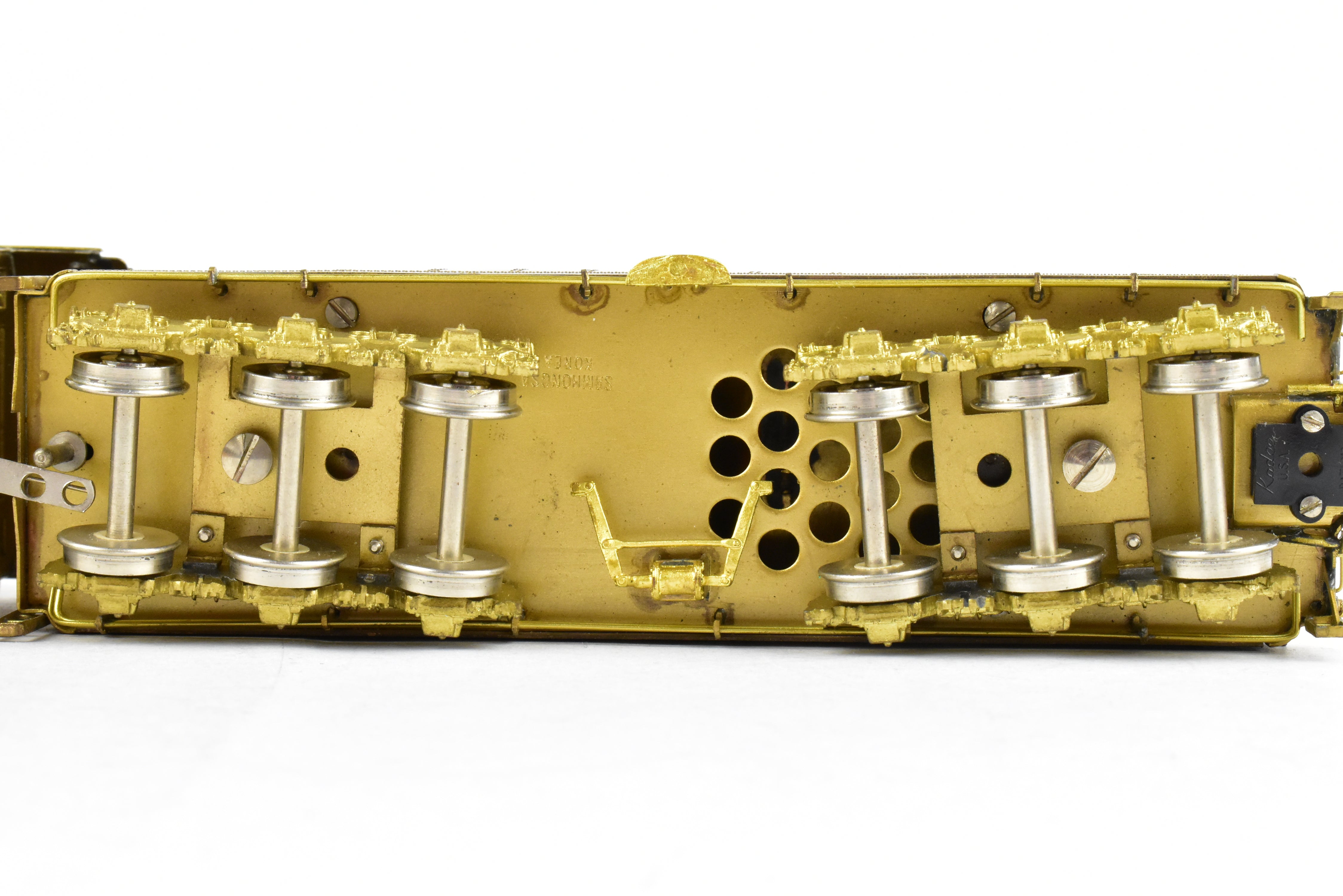 High - Quality HO Scale Brass Model Train - Sunset Models CB&Q - Burlington Route S - 4 Class 4 - 6 - 4 Hudson Locomotive