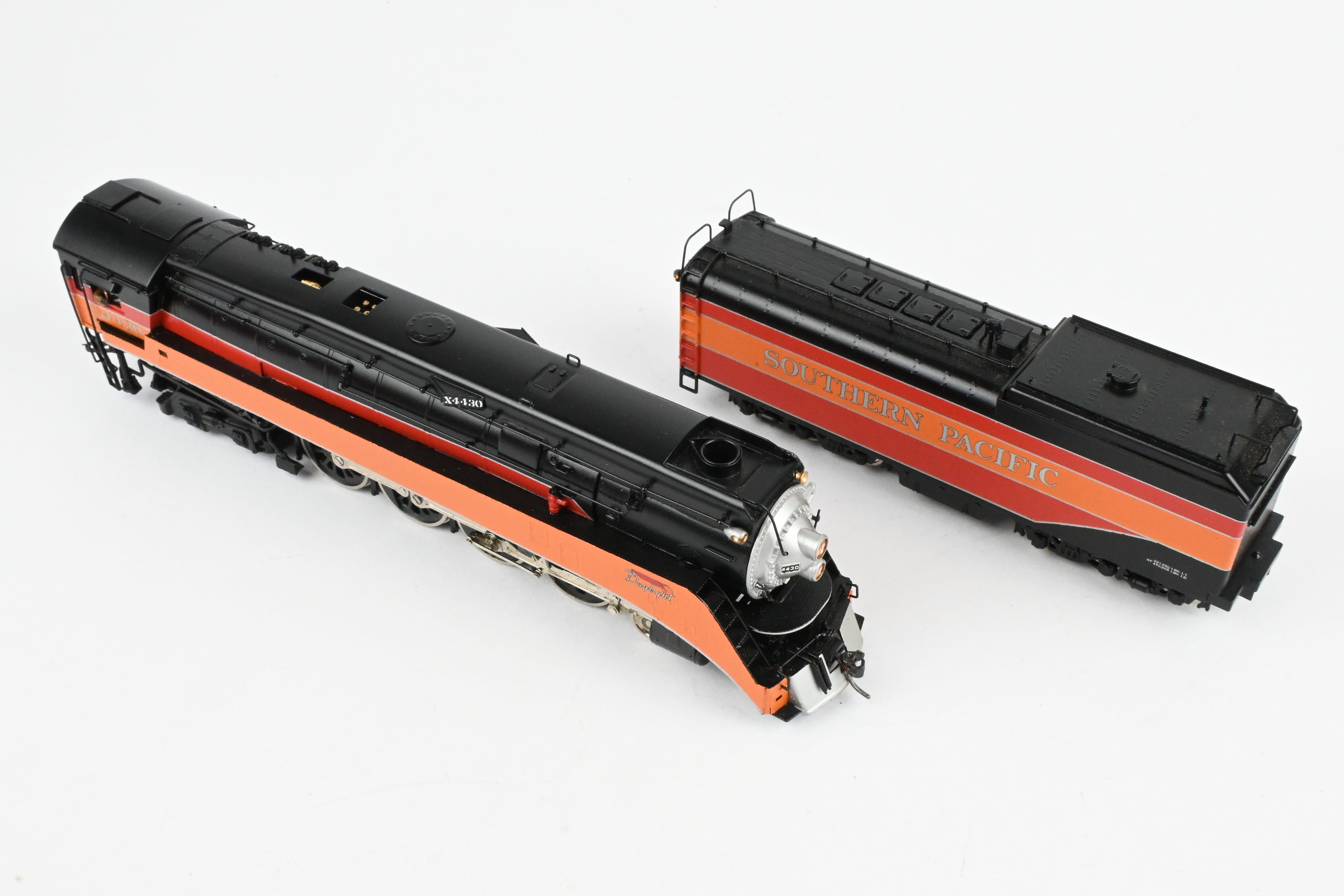 HO Scale Brass Model Train - Westside Model Co. Southern Pacific Class GS - 4 4 - 8 - 4 FP Daylight Locomotive #4430