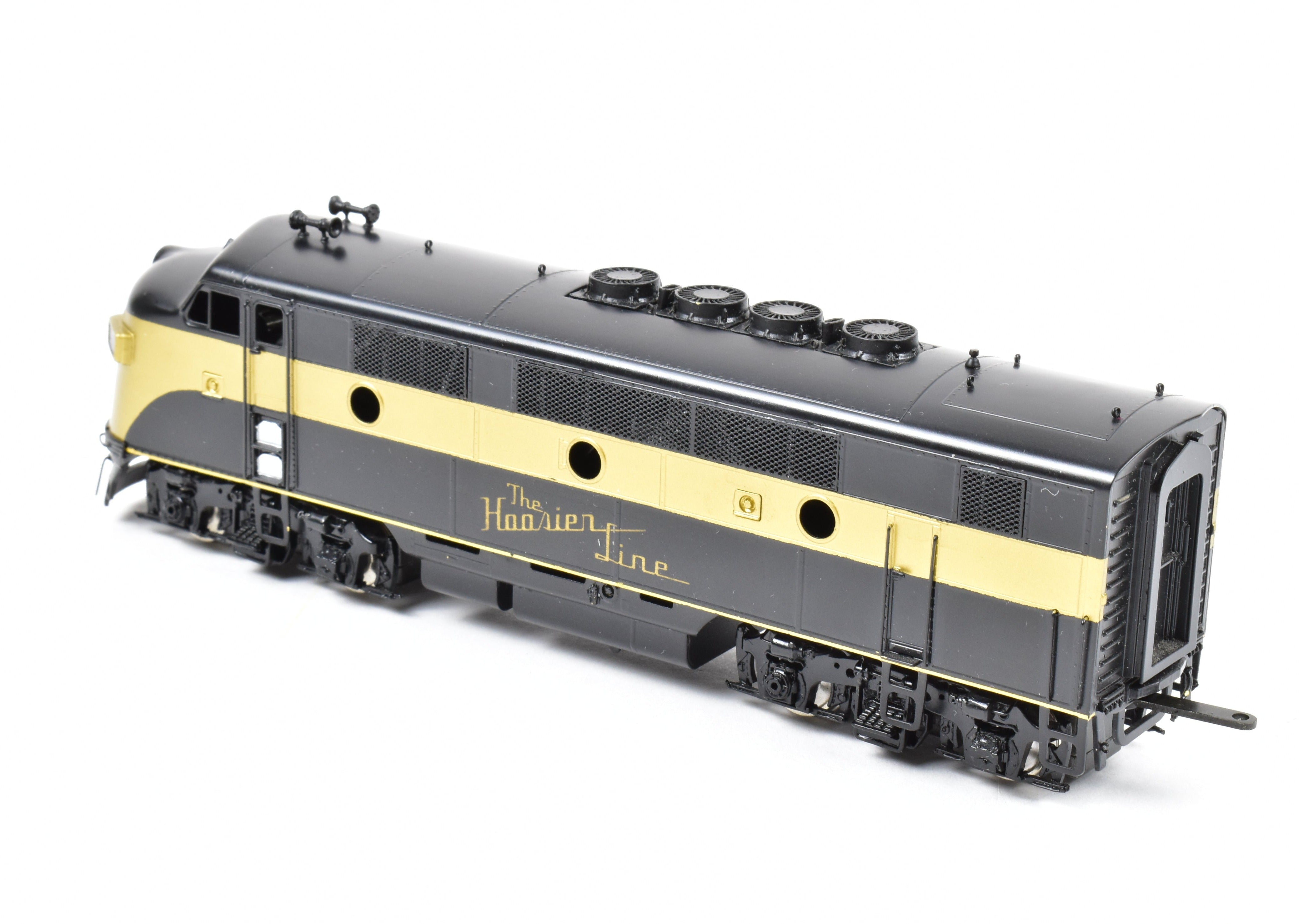 HO Brass Oriental Limited CIL Monon EMD F3A PH II Factory Painted in Elegant Black and Gold