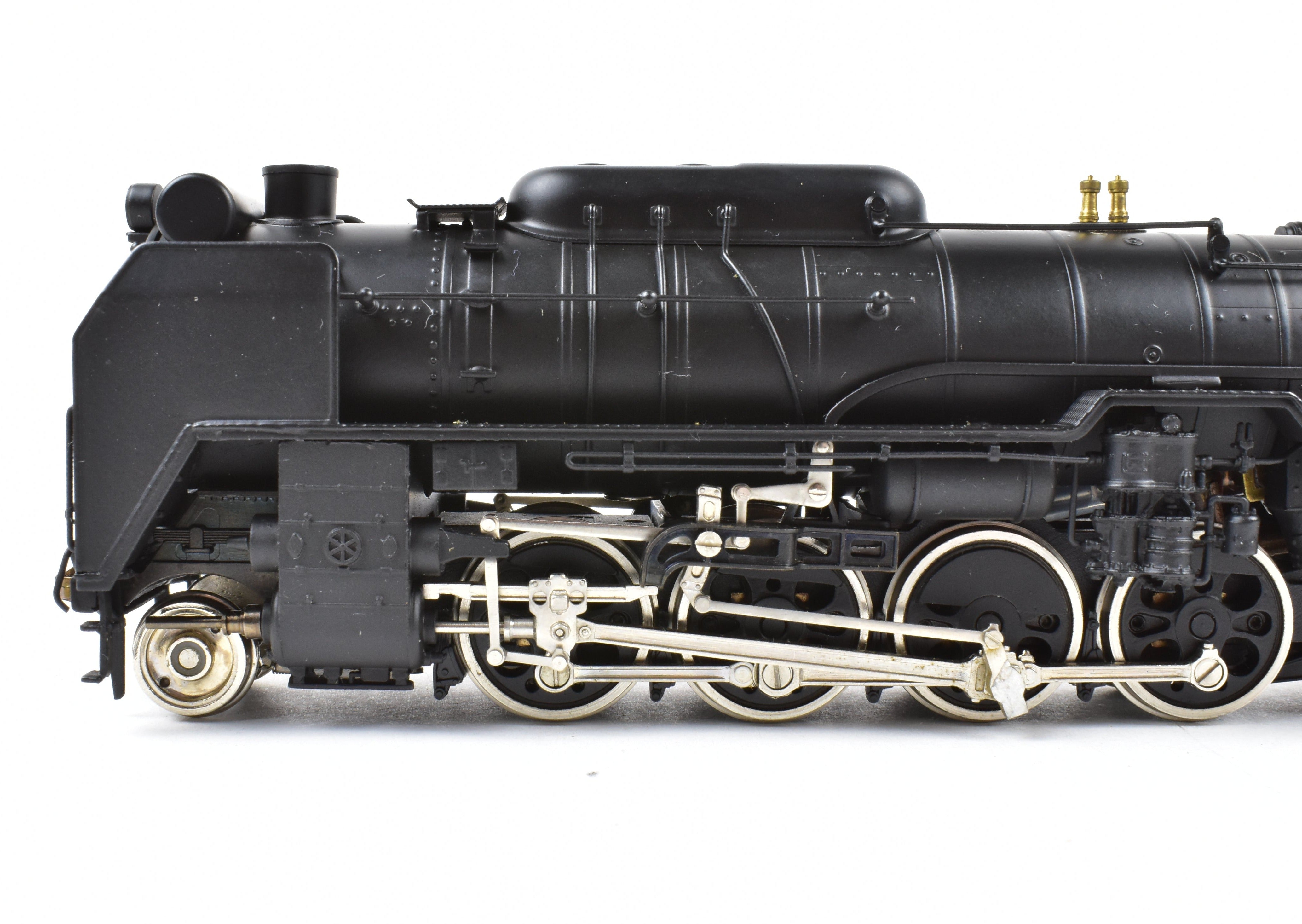 J Scale Model Train - Brass KTM - Katsumi JNR - Japanese National Railways D52 2-8-2 FP 1/80 Scale for HO Gauge Track