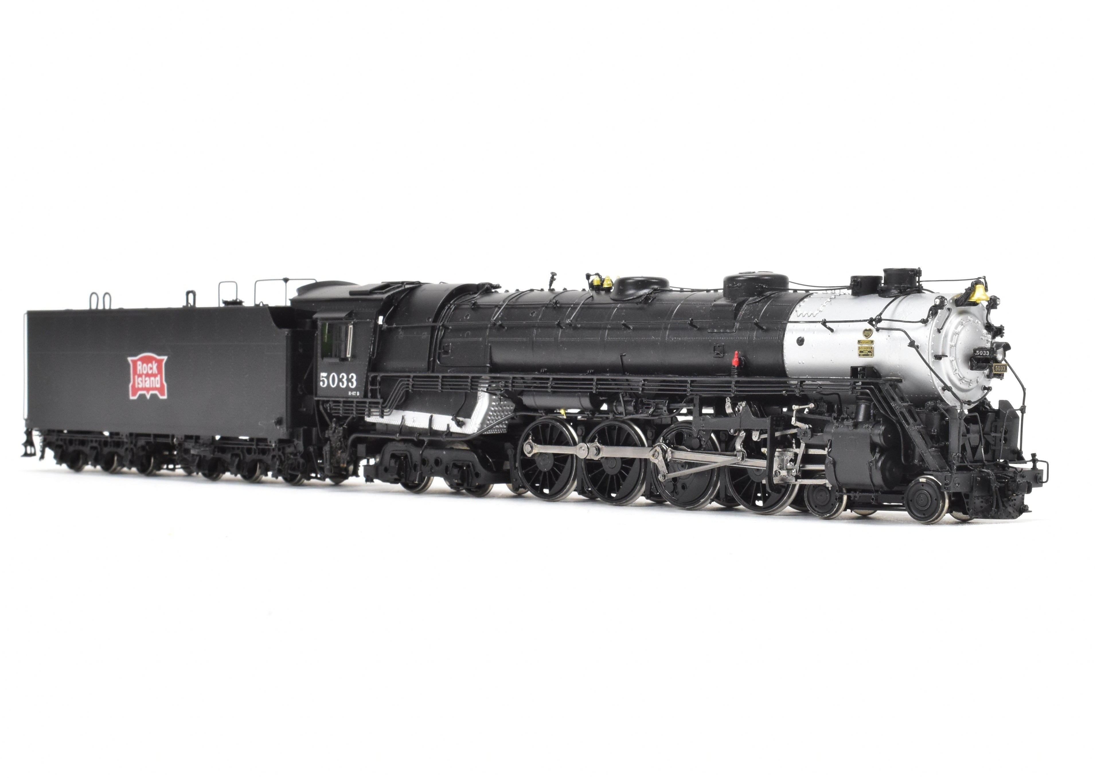 HO Scale Brass DVP Rock Island R-67 4-8-4 FP #5033 Oil Tender Model