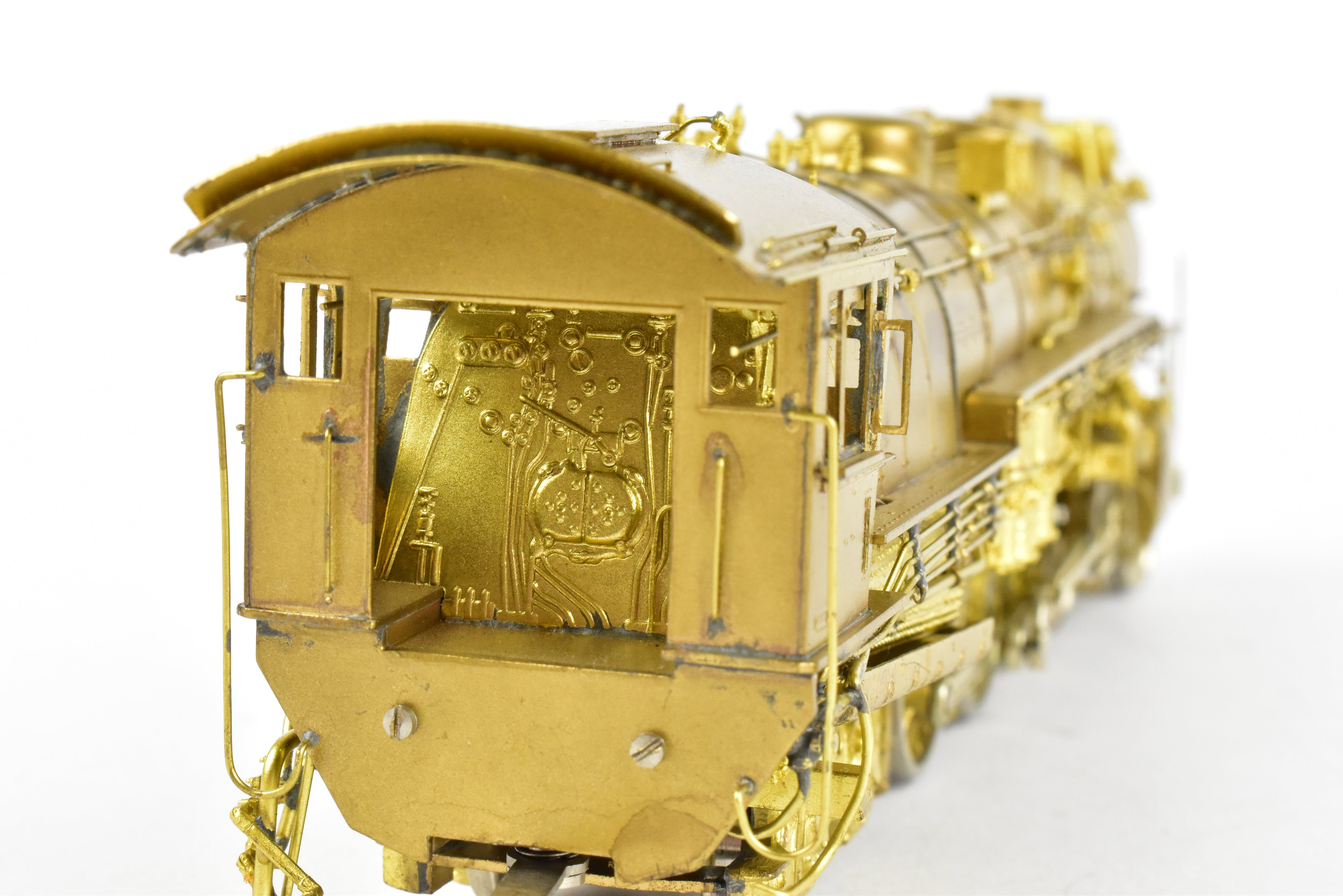 High - Quality HO Scale Brass Model Train - Sunset Models CB&Q - Burlington Route S - 4 Class 4 - 6 - 4 Hudson Locomotive