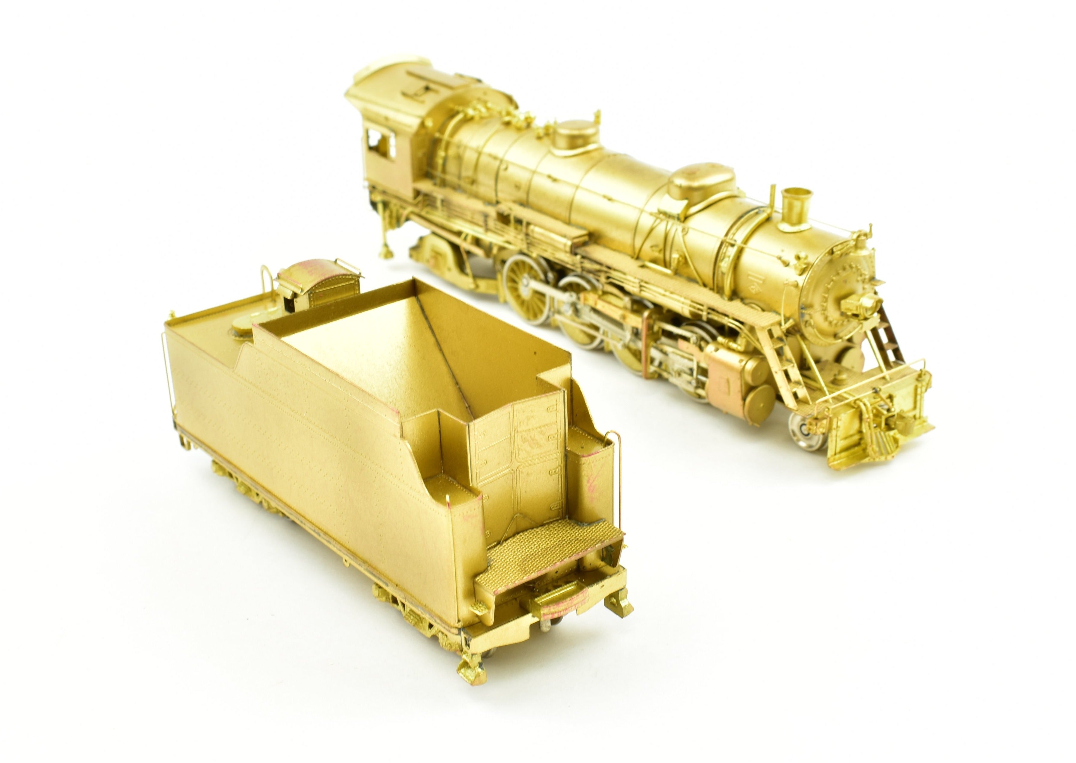 HO Scale Brass Key Imports Frisco 2-8-2 Mikado Locomotive #4000