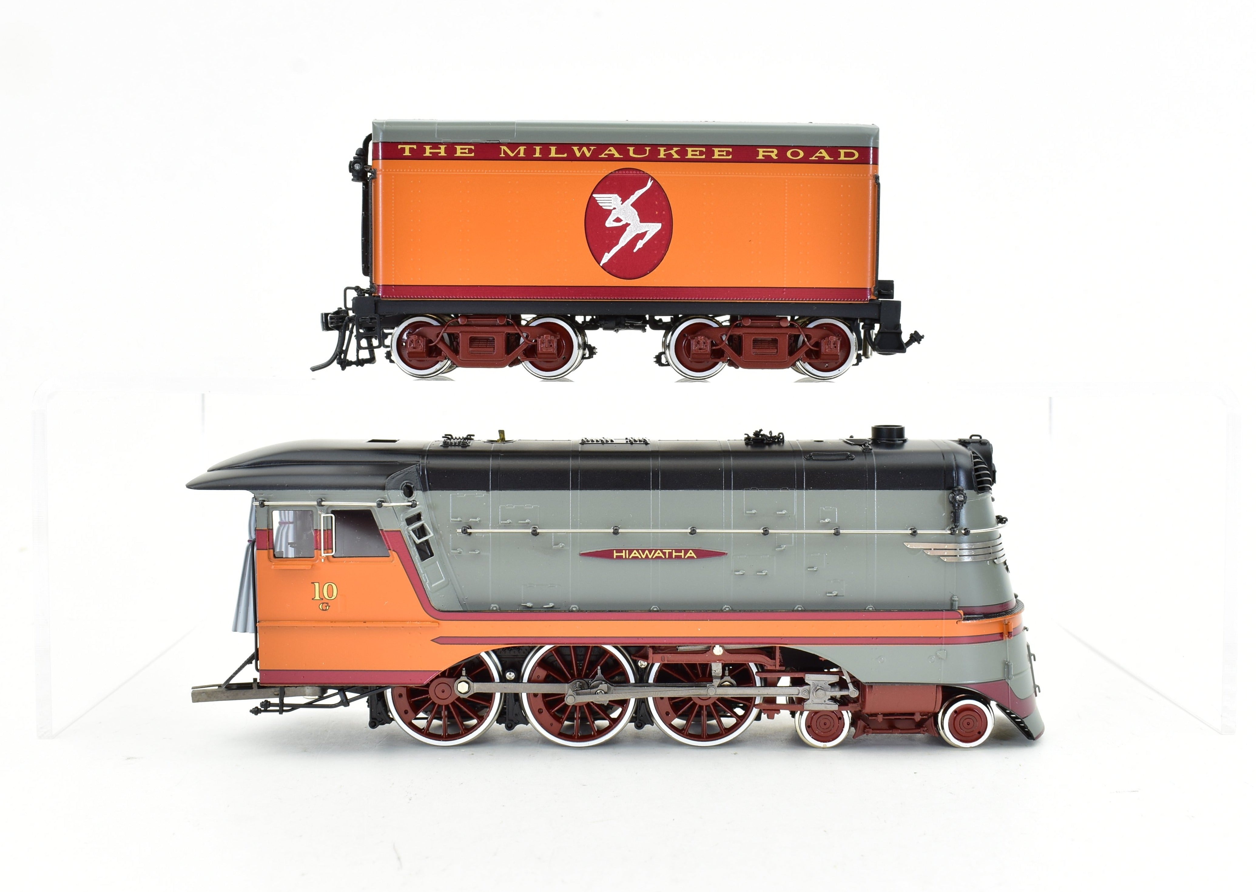HO Scale Brass Precision Scale Co. Milwaukee Road 4-6-0 G-6PS Cut Skirt FP #10 Model