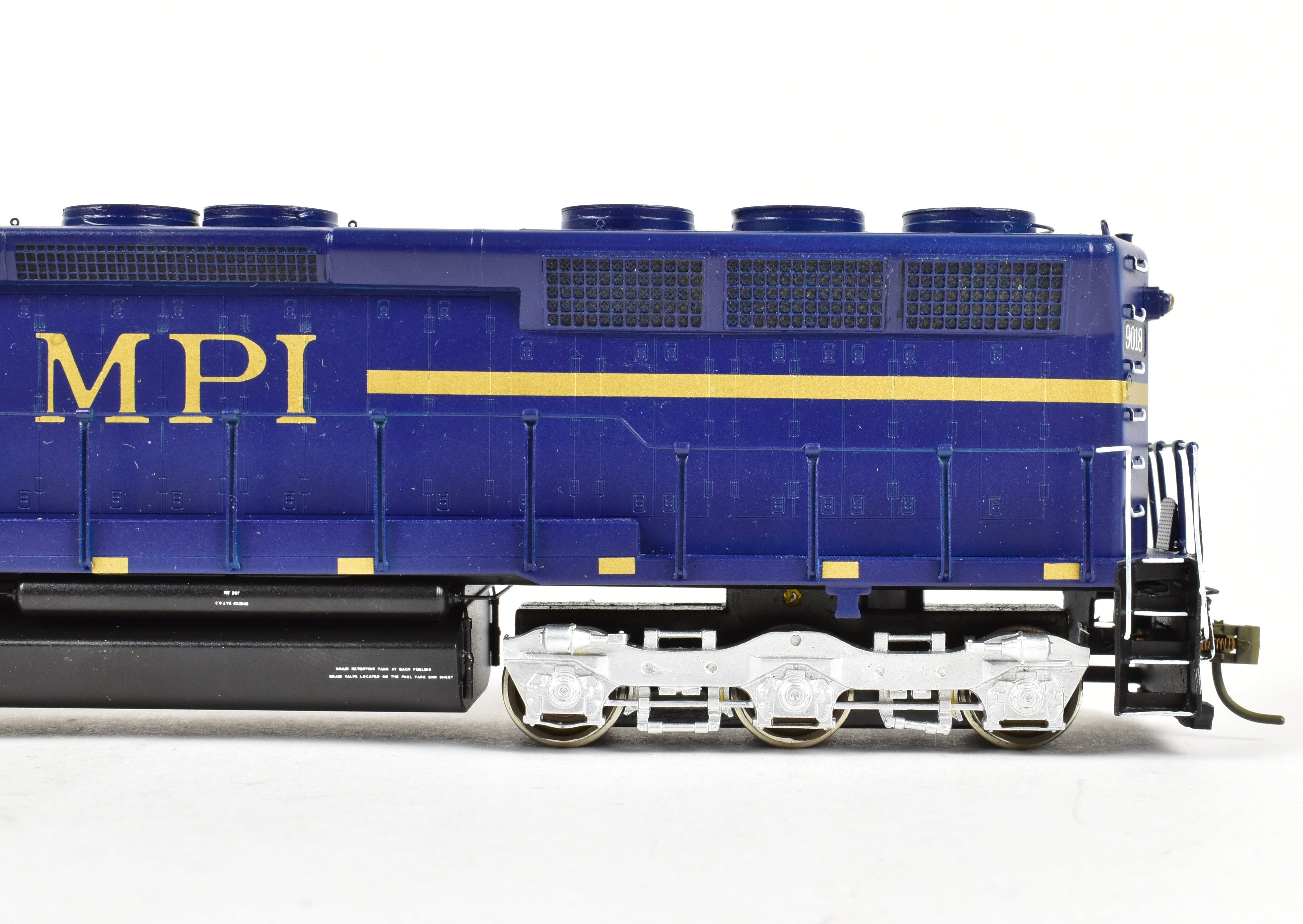 HO Scale Brass Hallmark Models MPI - Motive Power International EMD SD45 Diesel Locomotive Standard Version with C/P No. 9018
