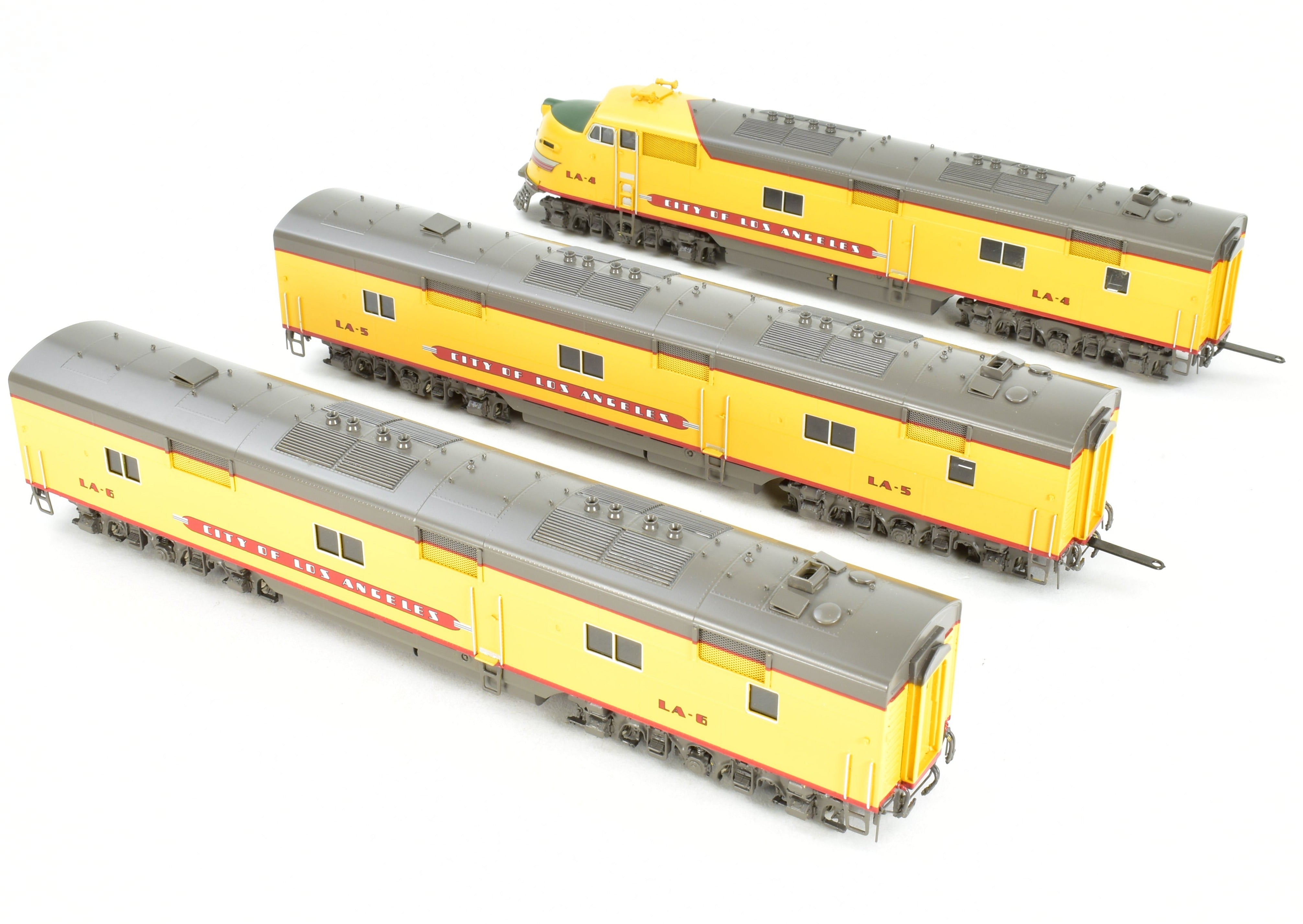 HO Scale Brass Locomotive CON CIL - Challenger Imports UP - Union Pacific COLA - City of Los Angeles EMD E6 A/B/B Set Freight Passenger Model Train