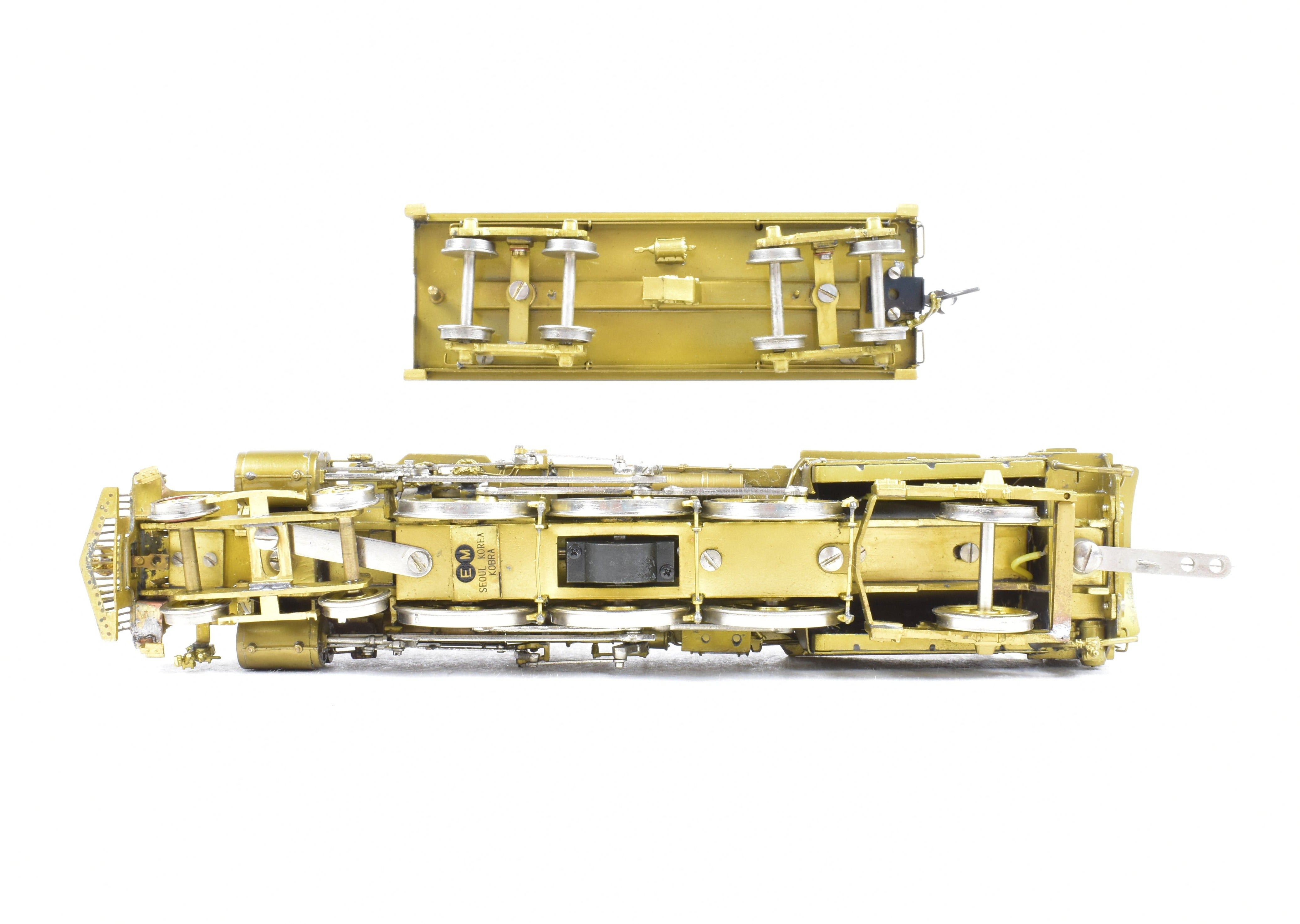 HO Scale Brass Empire Midland Reading 4-6-2 G-2SA Pacific Model Train with Reboxed Packaging and New Boo-Rim Gearbox