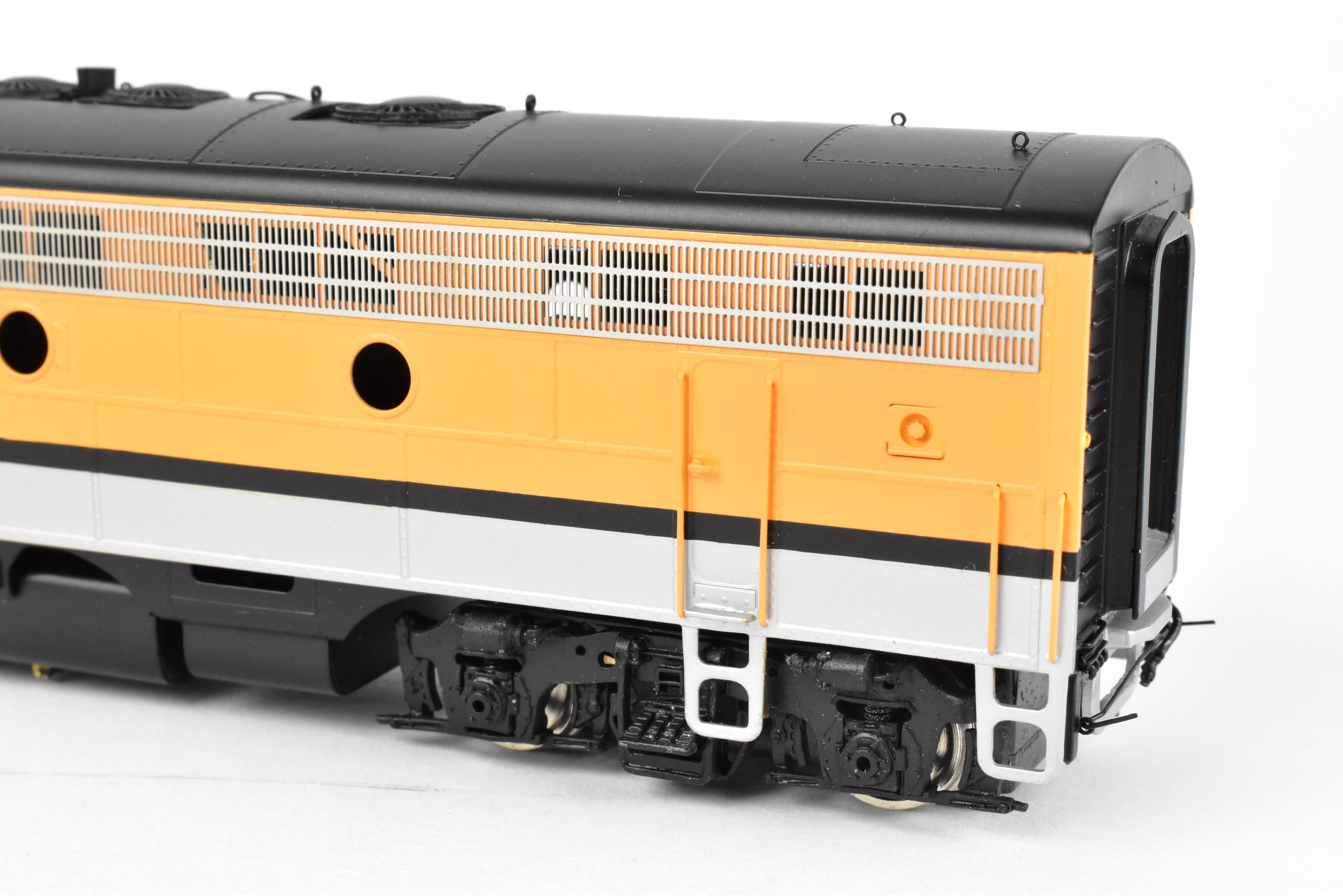 HO Scale Brass Oriental Limited D&RGW Rio Grande EMD F9 A/B/B Set, 1750 HP Factory Painted