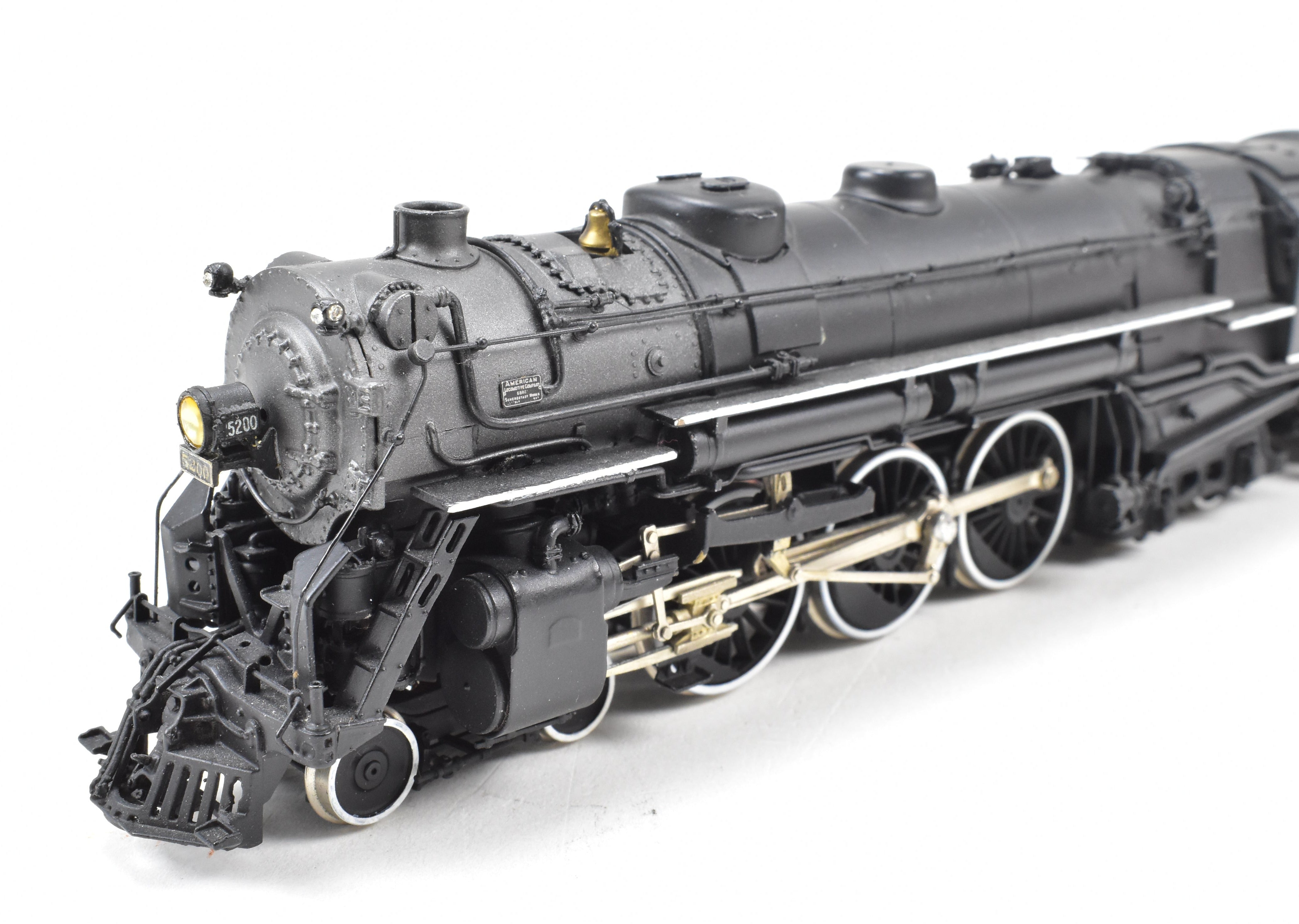 Rare HO Brass CON Micro Cast Mizuno NYC J-1a 4-6-4 Pilot Model with Builder Photo