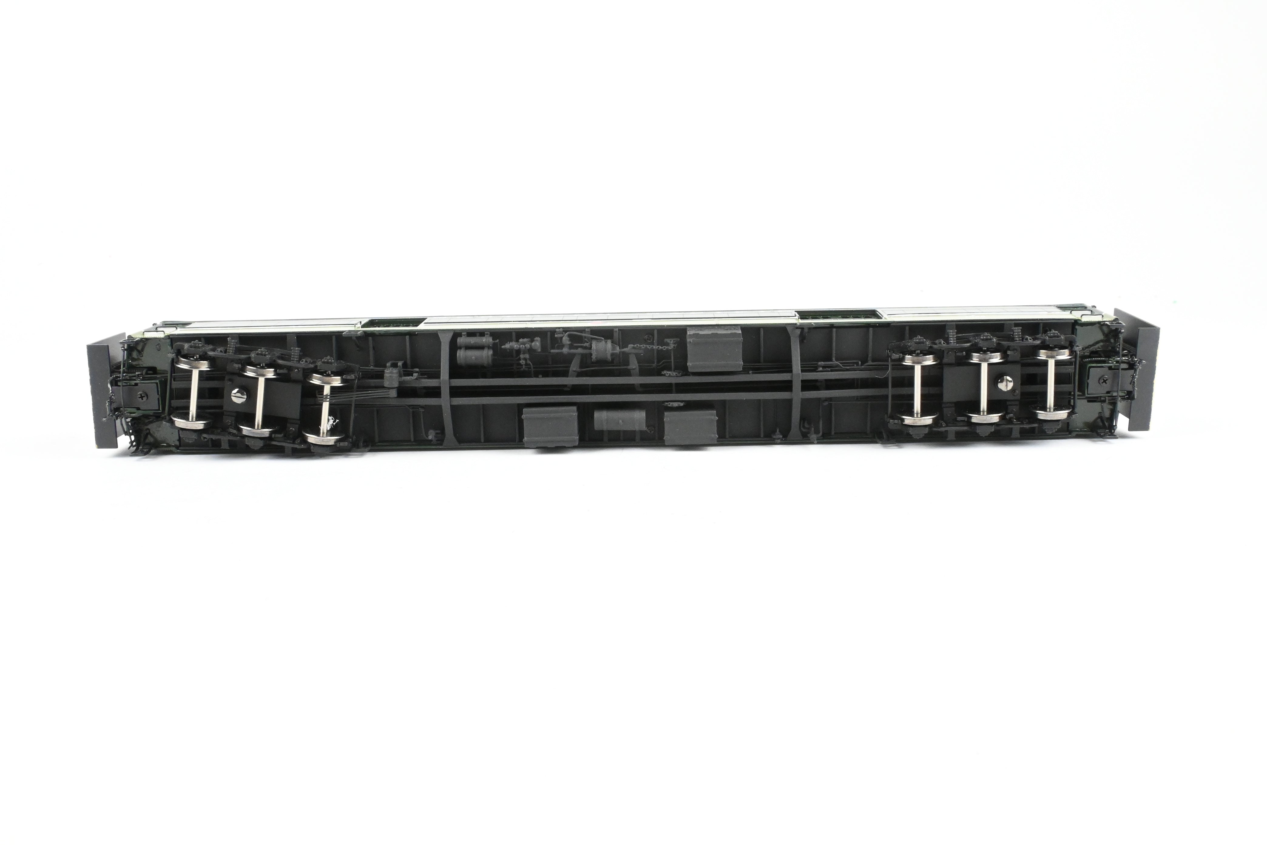 HO Scale Brass Model Train Baggage Car by W&R Enterprises - Northern Pacific Baggage Car Featuring Wood Doors, FP Loewy Design, No. 1626