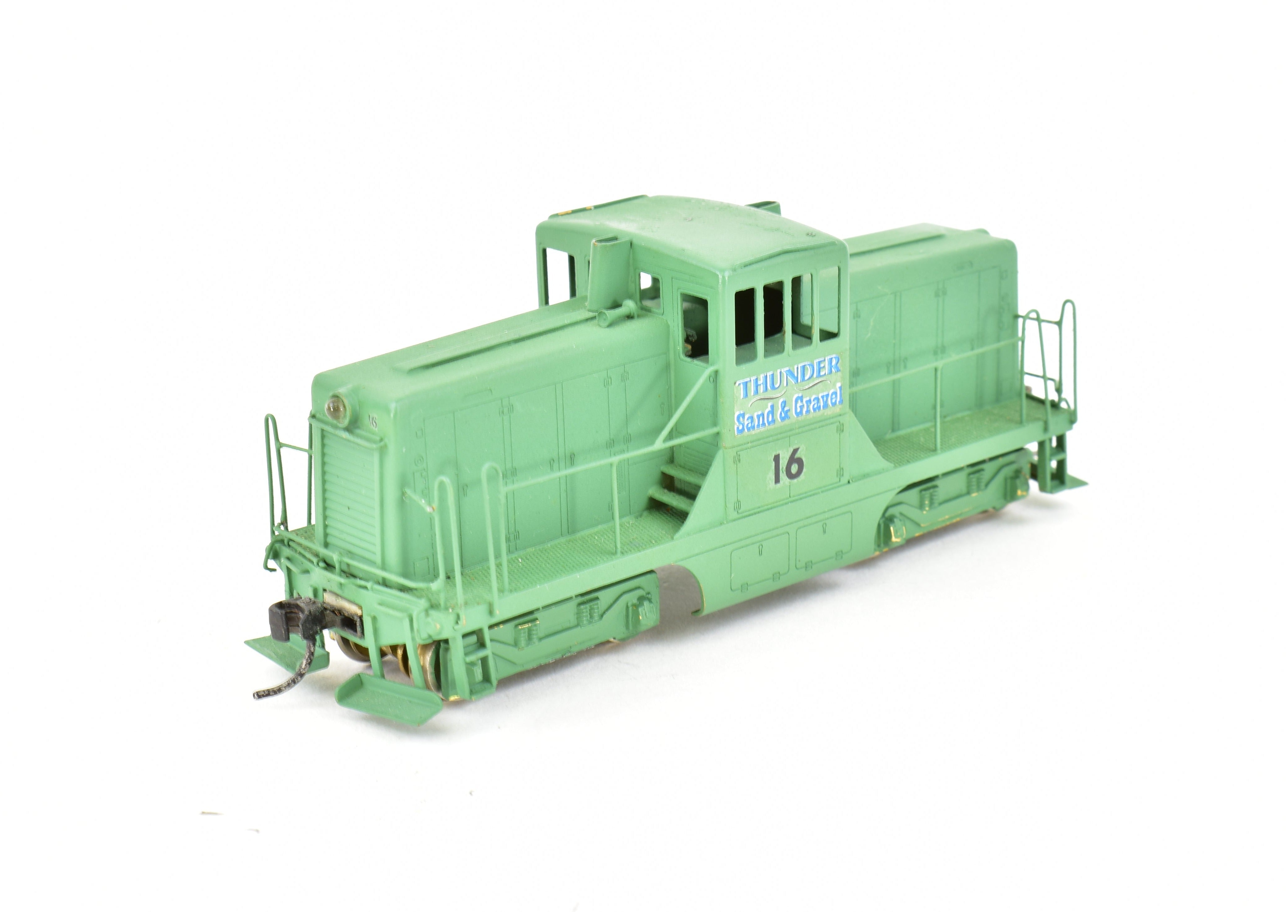 HO Scale Brass Westside Model Co. Custom Painted Alco/GE 44 Ton Diesel Electric Switcher for Various Road Models