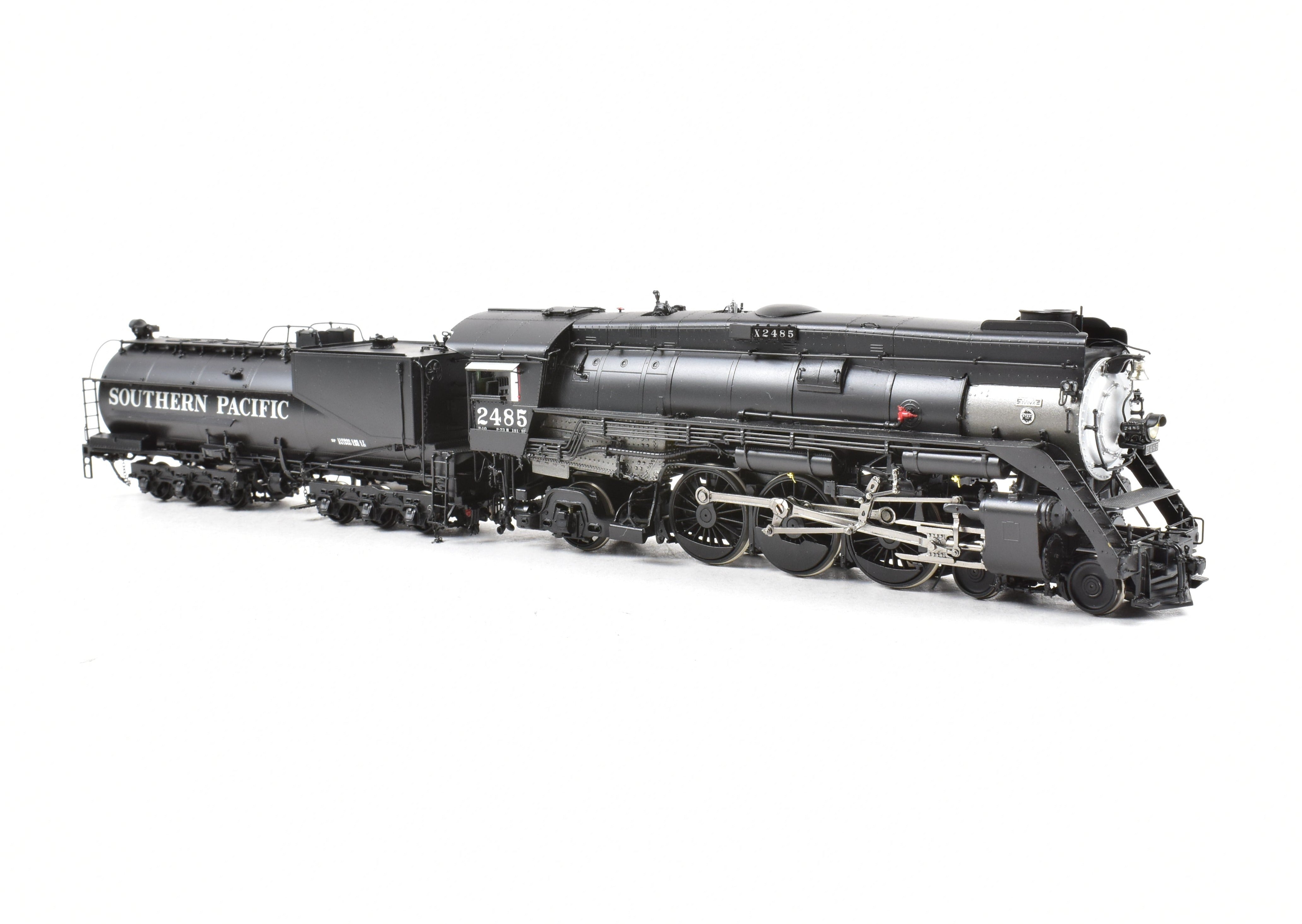 HO Scale Brass GPM Southern Pacific Class P - 10 4 - 6 - 2 FP Locomotive No. 2485