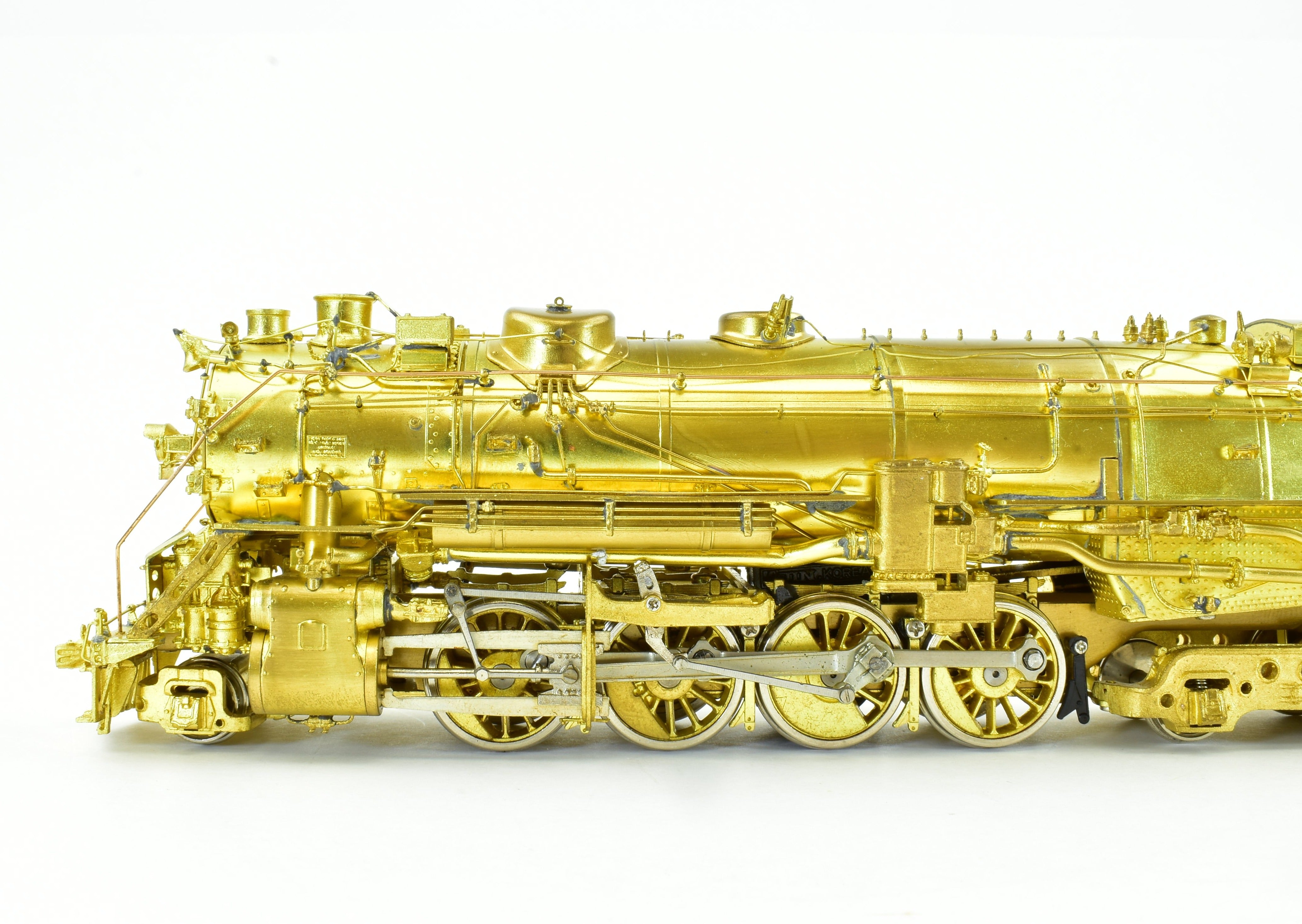 HO Scale Brass Model Train by Overland Models, Inc. - International-Great Northern/Missouri Pacific 2-8-4 Locomotive