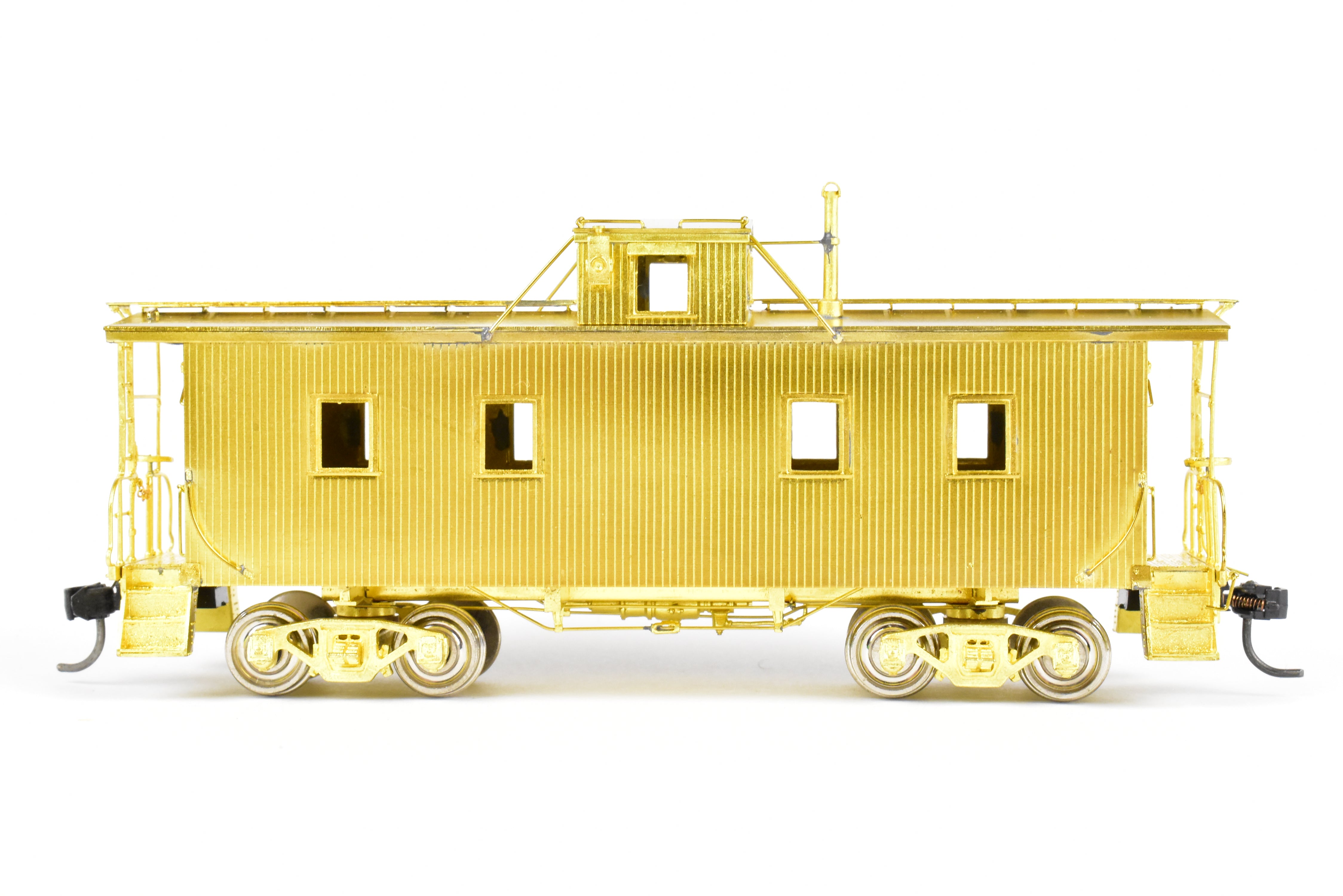 1990 HO Brass NKP Nickel Plate Road Wood Caboose by OMI Overland Models
