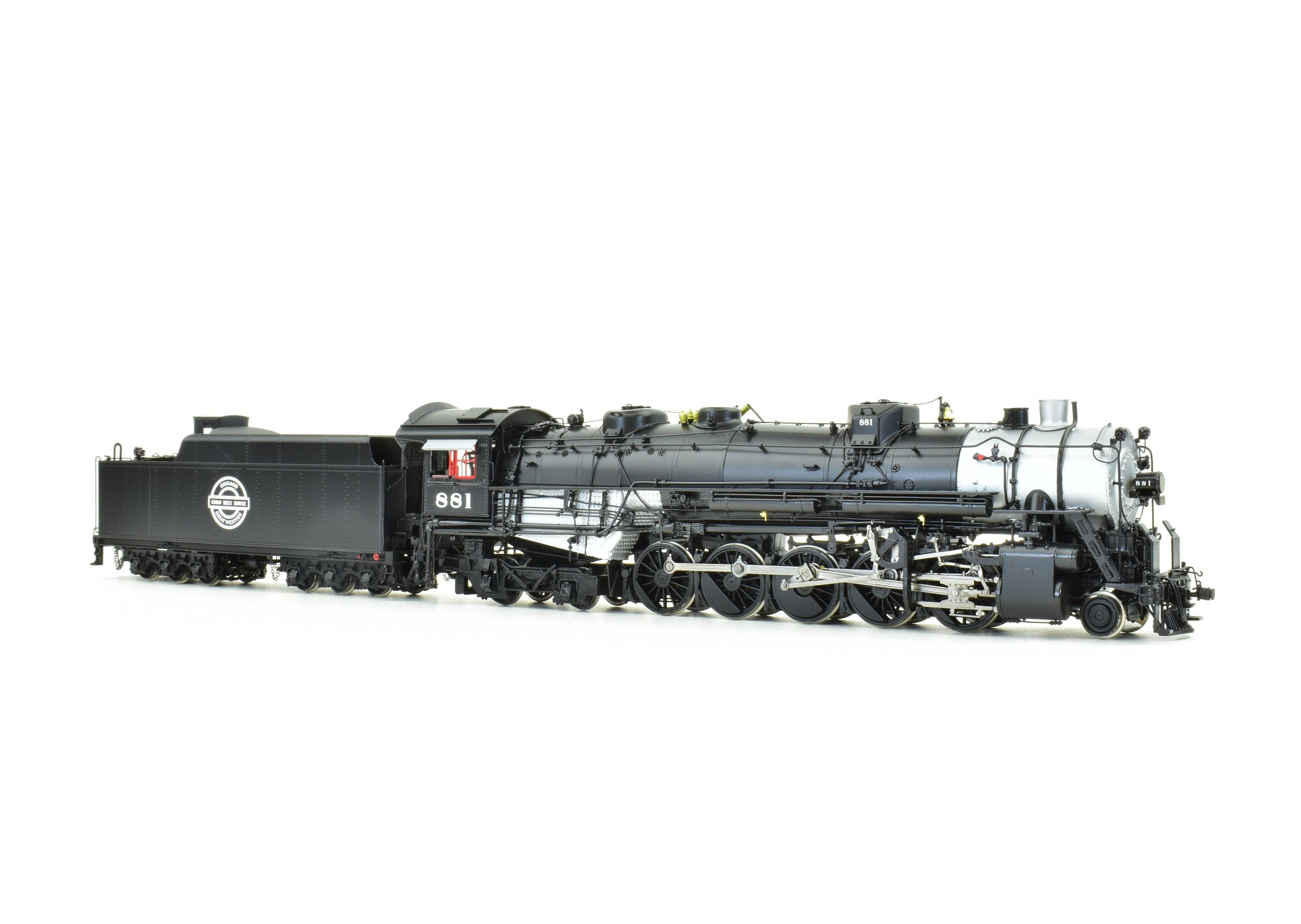 HO Brass GPM - Glacier Park Chicago Great Western 800 Class 2-10-4 FP #881