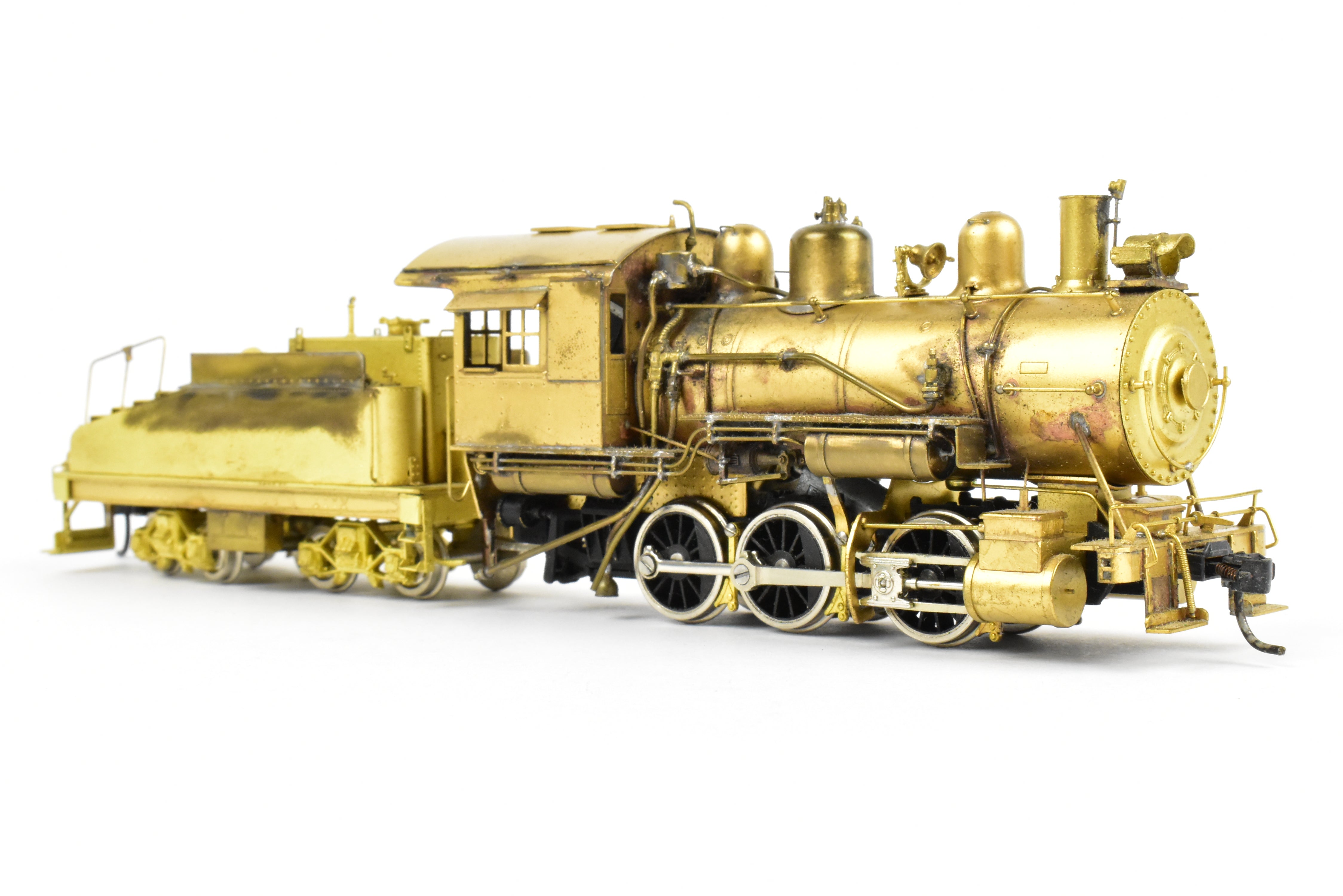 Custom HO Scale Brass Missouri Pacific 0-6-0 No. 9520 Locomotive Model Scratch Built by Joe G. Collias - One of a Kind!