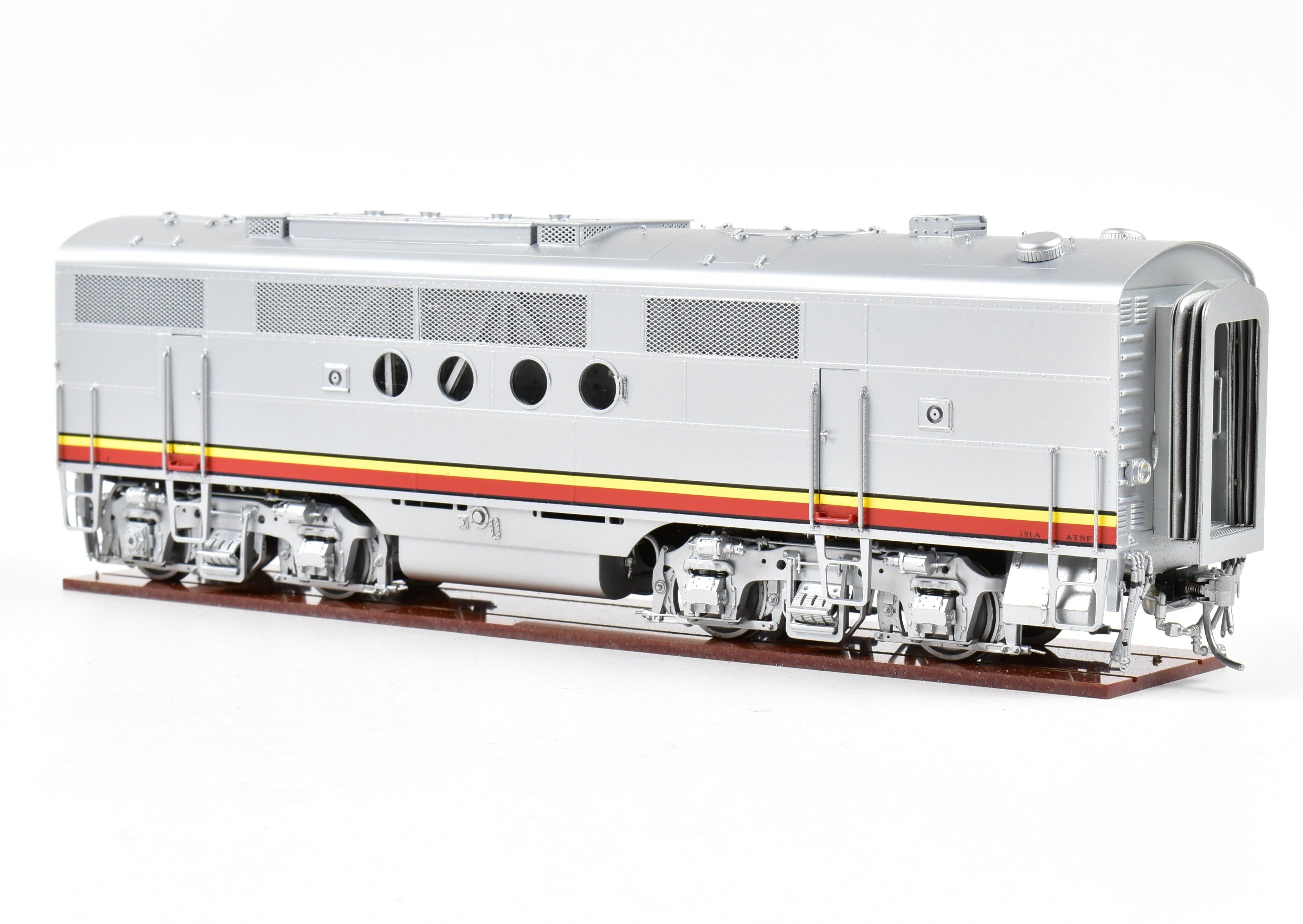 O Scale Imported Brass Key Model Imports AT&SF - Santa Fe EMD FT A-B Set with Factory-Painted Warbonnet for Model Trains