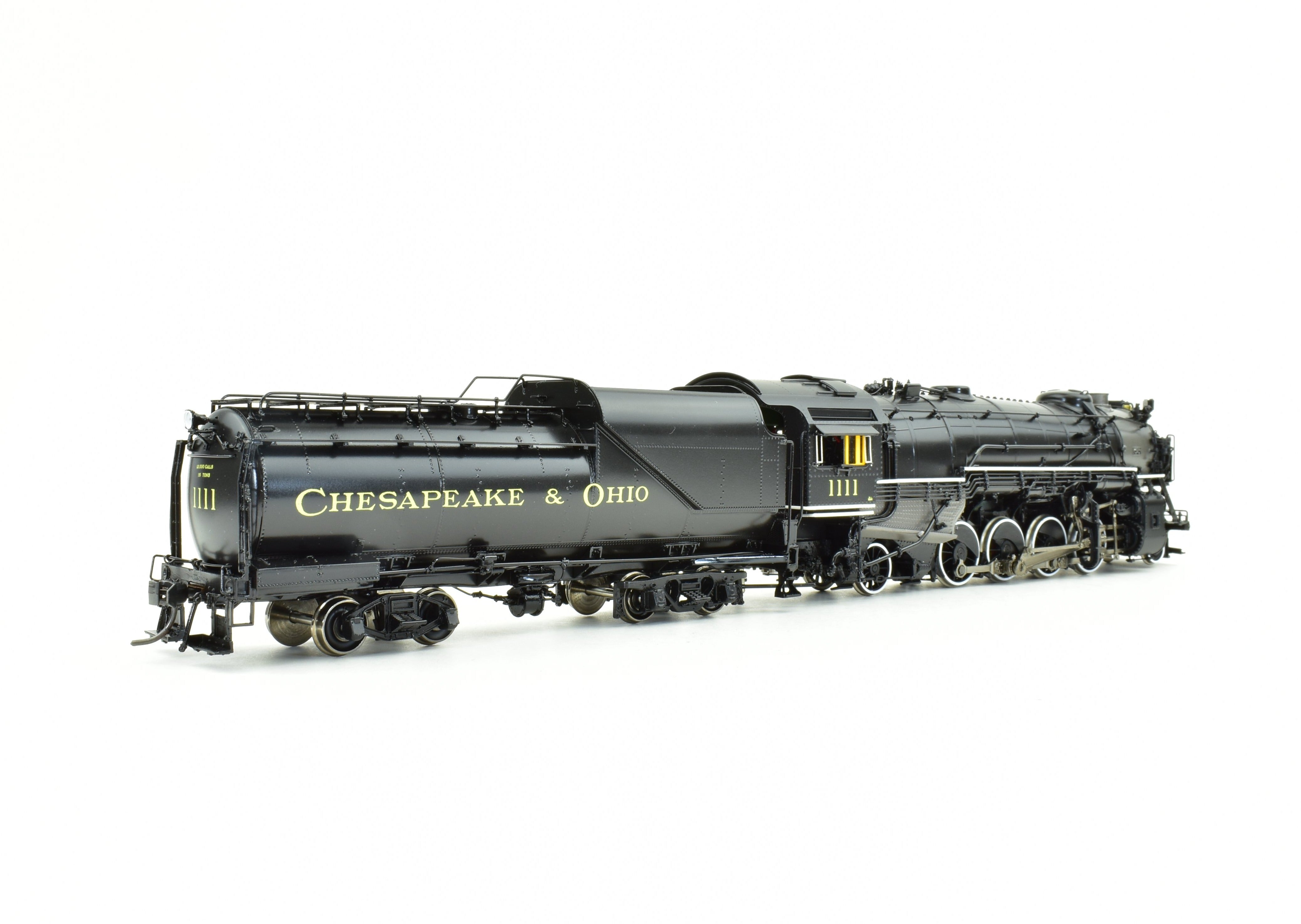 HO Scale Brass C&O Chesapeake & Ohio K1 2-8-2 Division Point #1111 Factory Painted